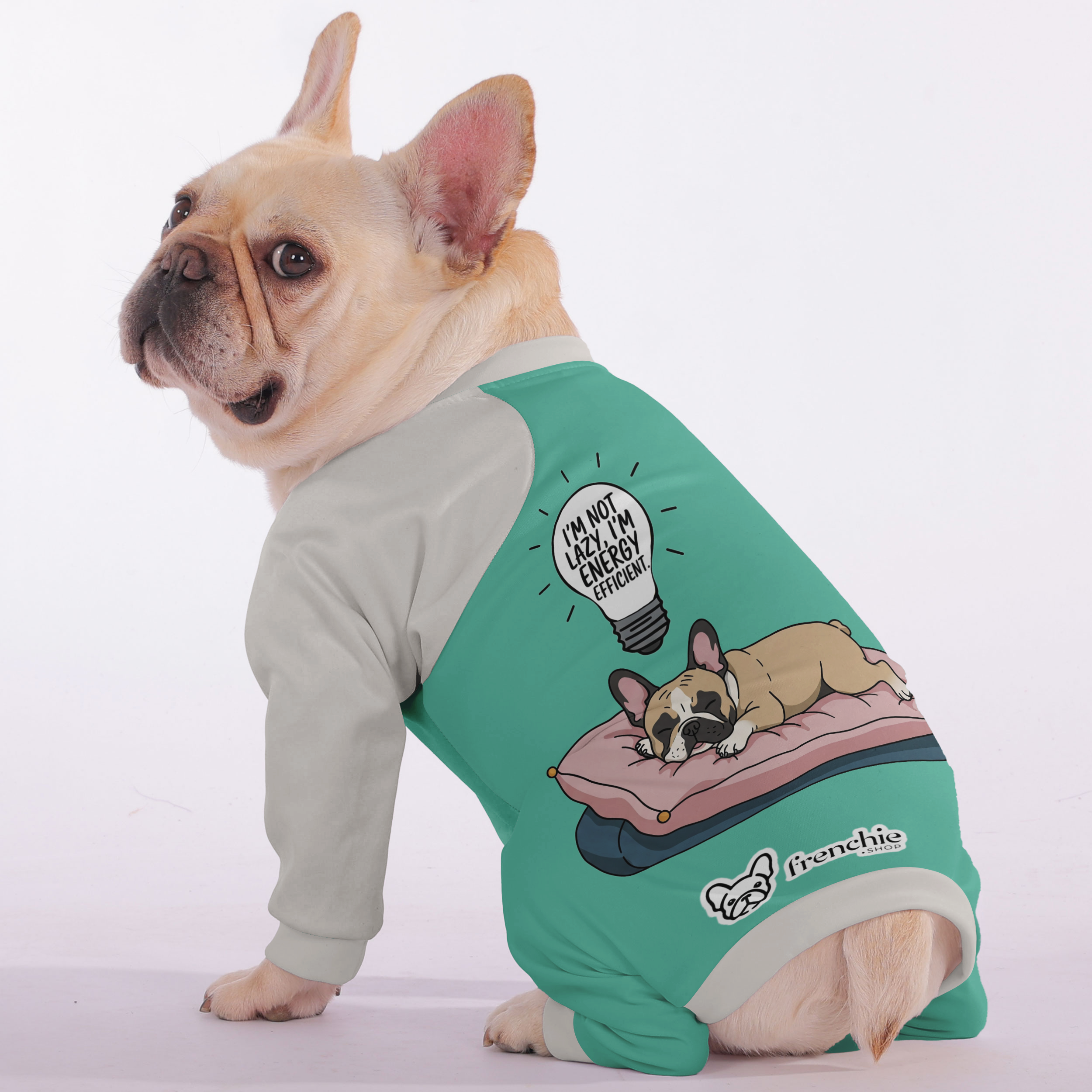 Frenchie Ultra-Soft Dog Pajamas for Brachycephalic Dogs-fadou