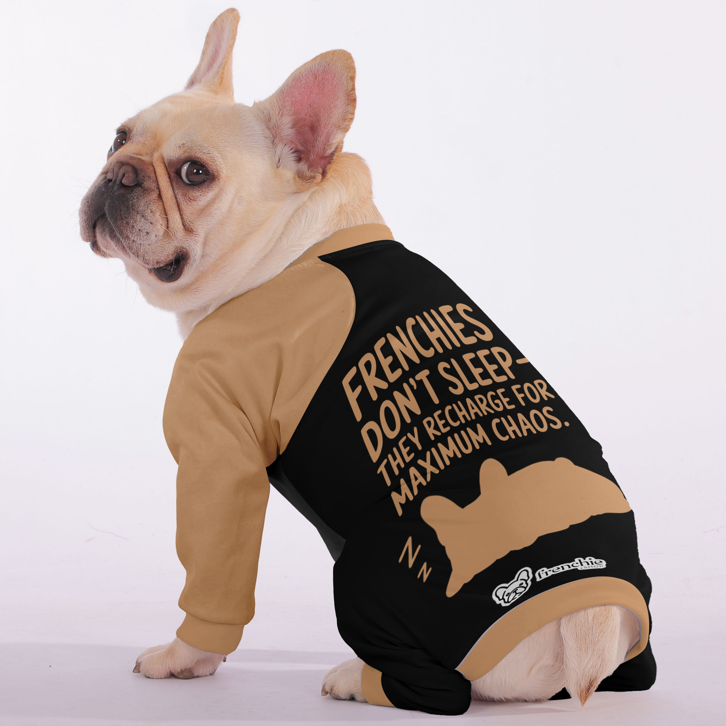 French Bulldog Stylish Pet Sleepwear for French Bulldogs-fadou