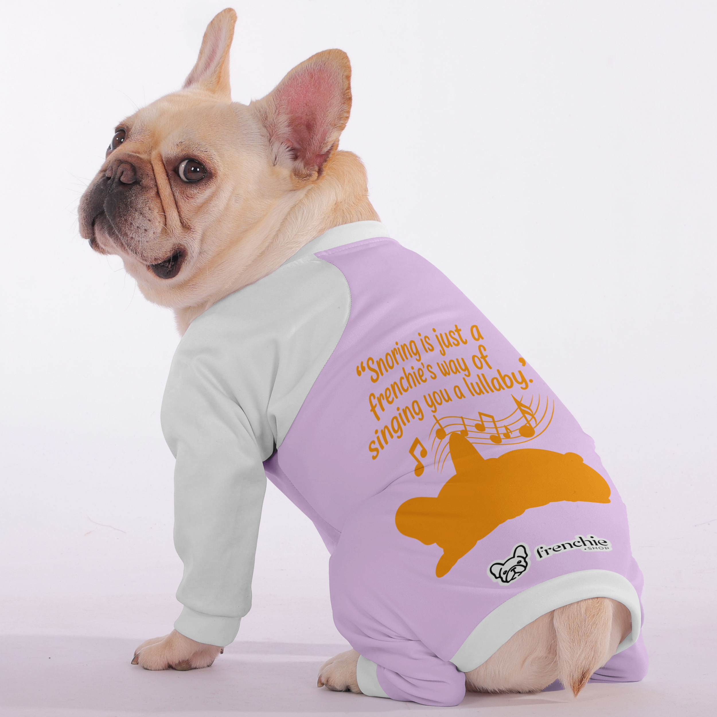 French Bulldog Cozy Dog Pajamas for Brachycephalic Dogs-fadou