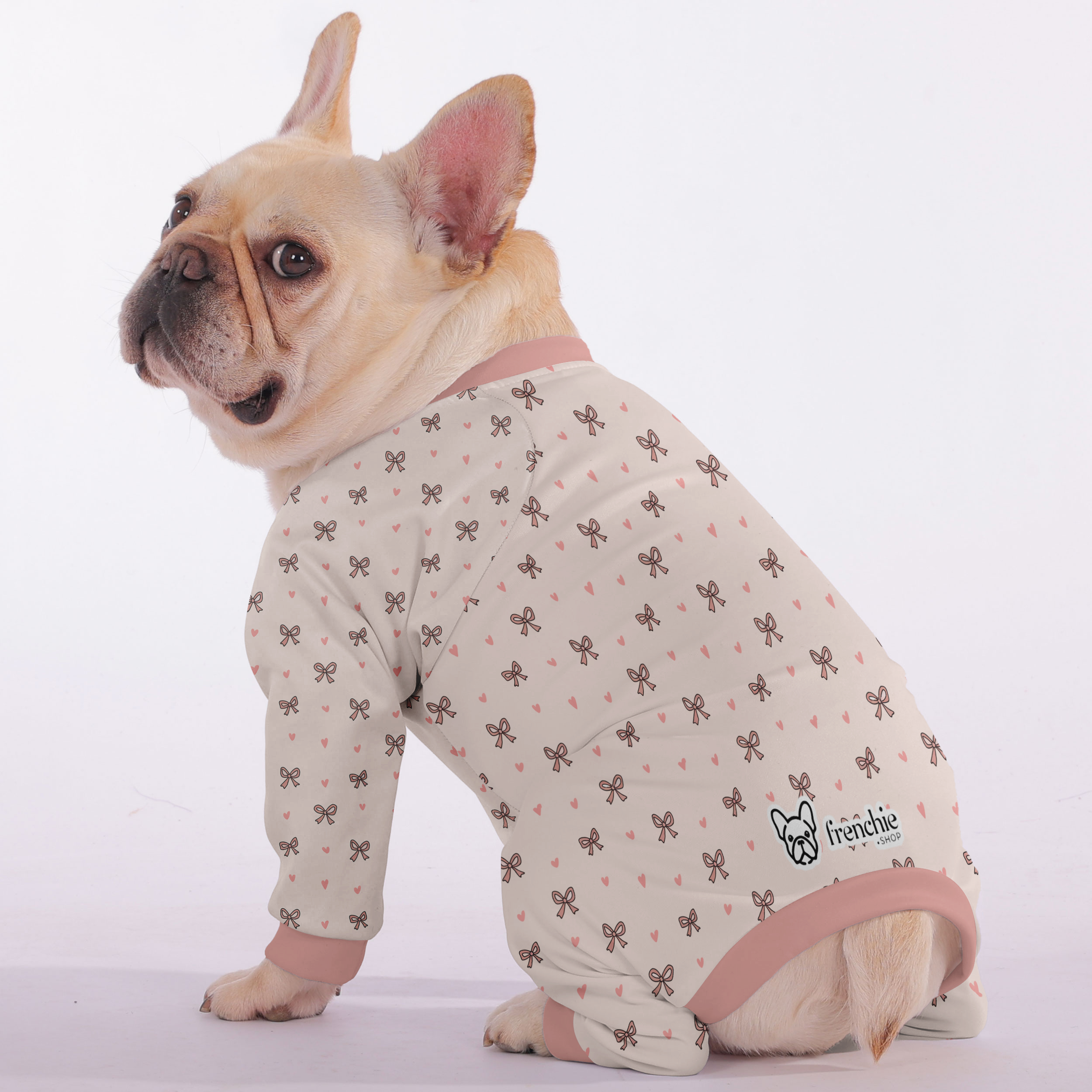 French Bulldog Soft Cozy Pajama Set for Dog Moms & Dads-fadou