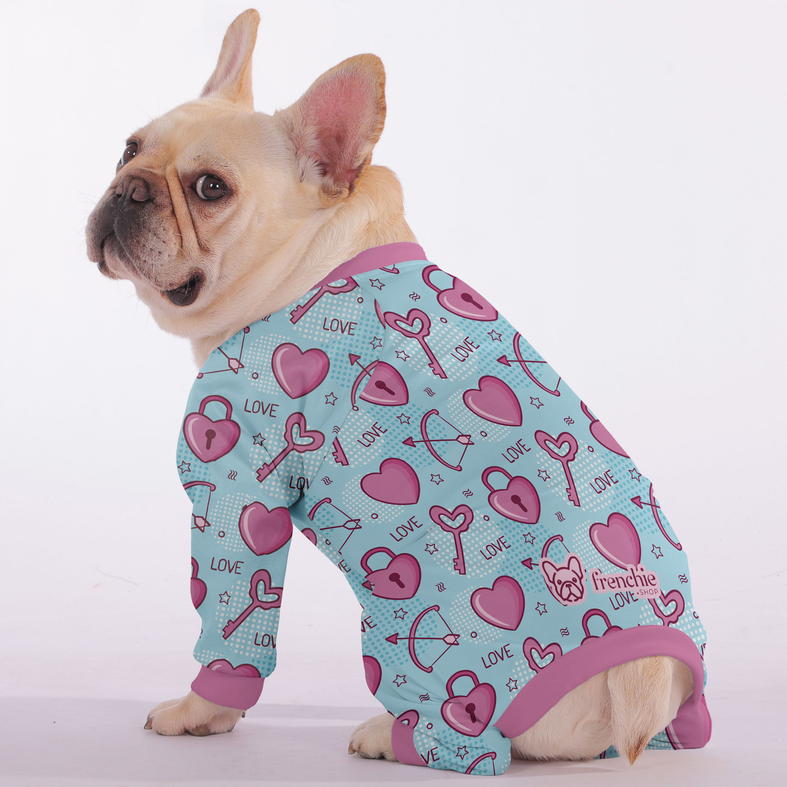 French Bulldog Ultra-Soft Night Outfit for Travel Comfort-fadou