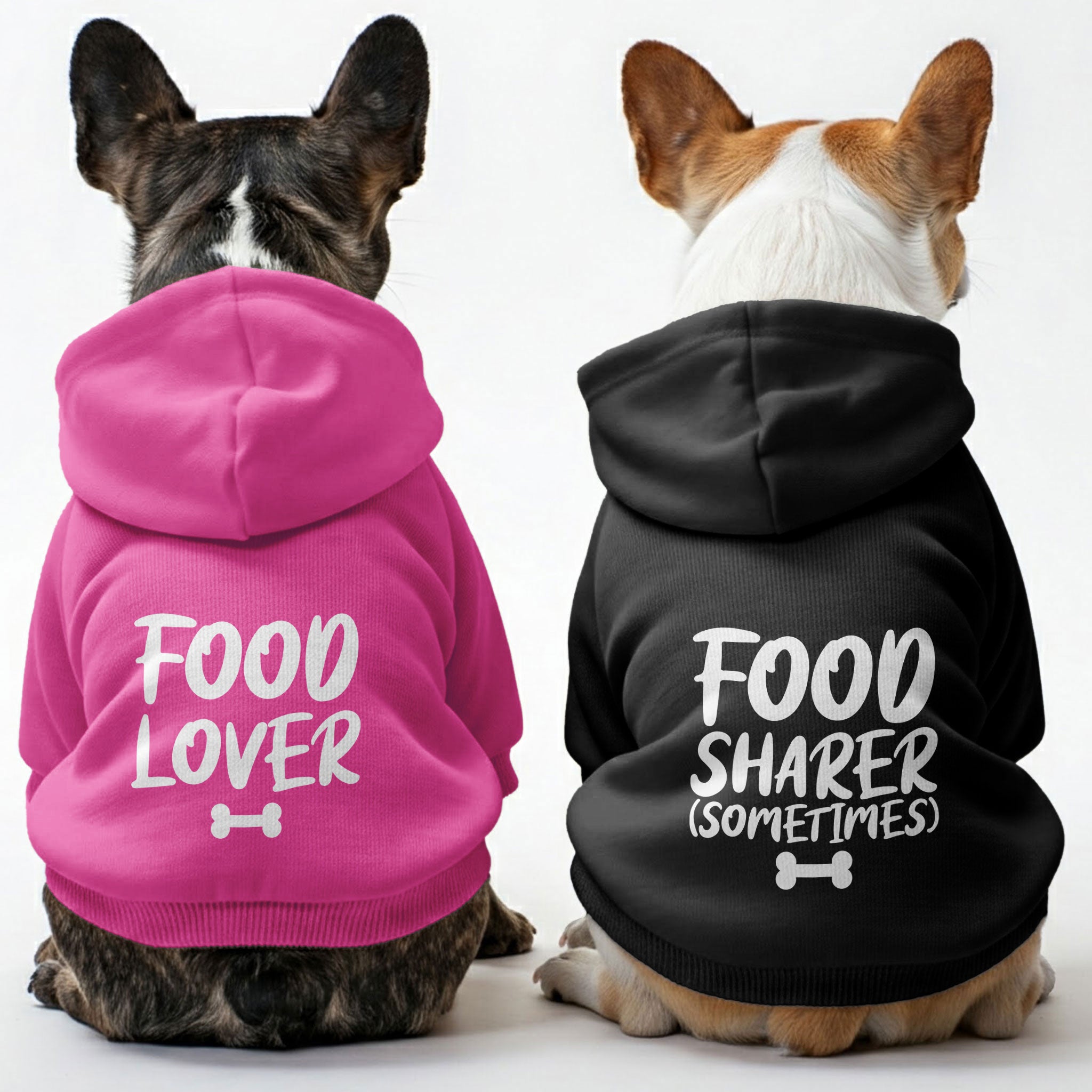 French Bulldog Stylish Fleece Hoodie for Training Sessions-fadou