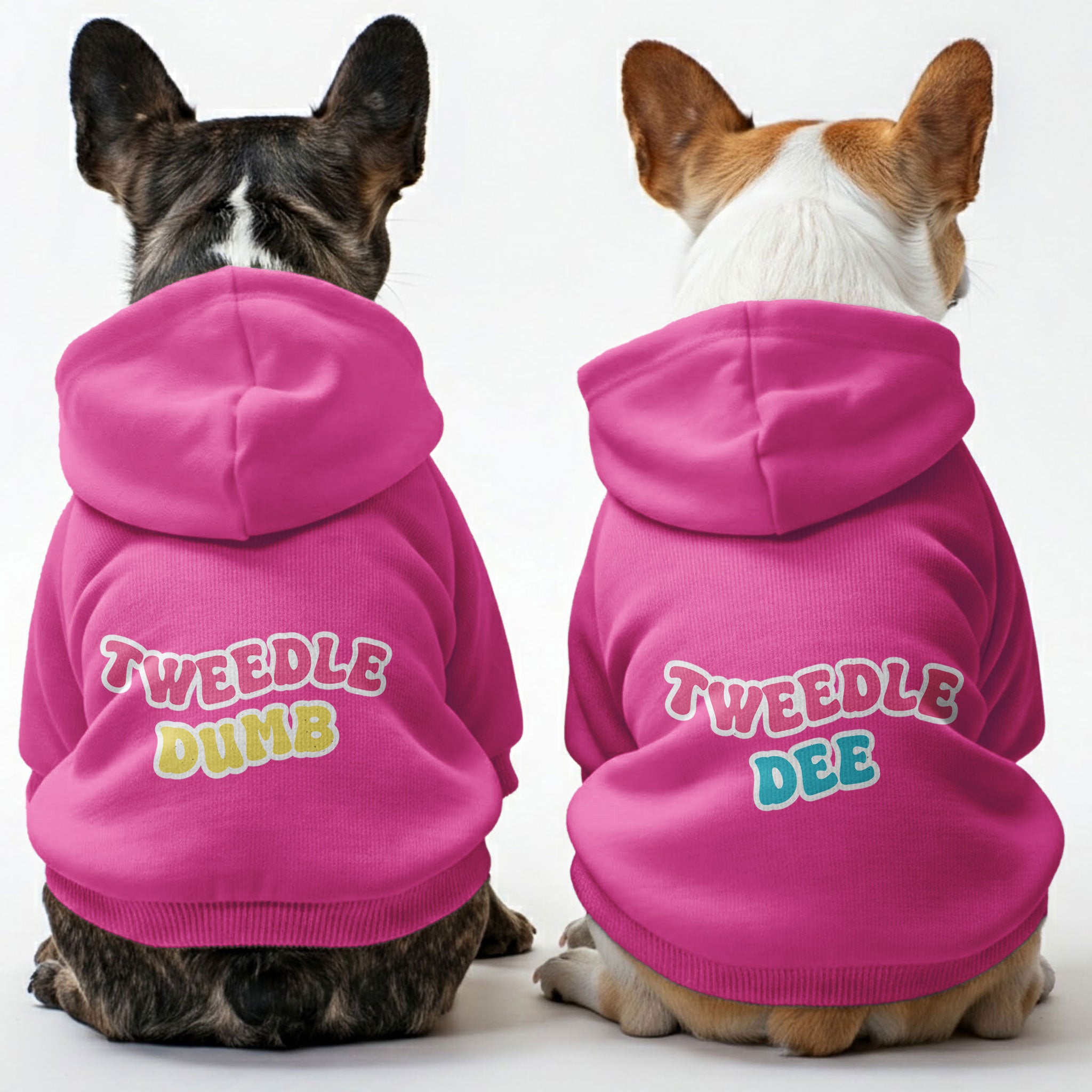 Tweedle French Bulldog Pet Sweatshirt for Short-Nosed Dogs-fadou