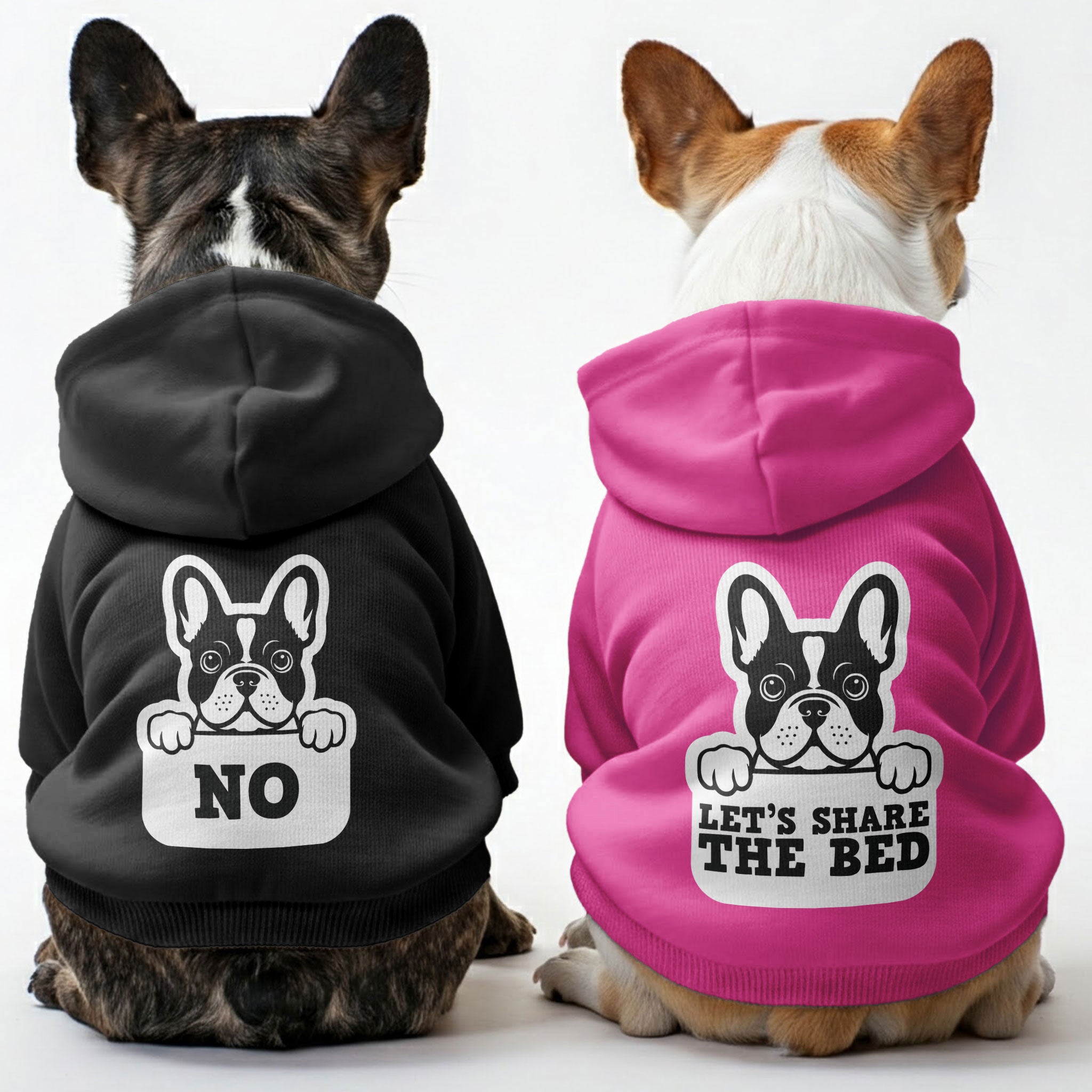 Frenchie Personalized Pet Sweatshirt for French Bulldogs-fadou