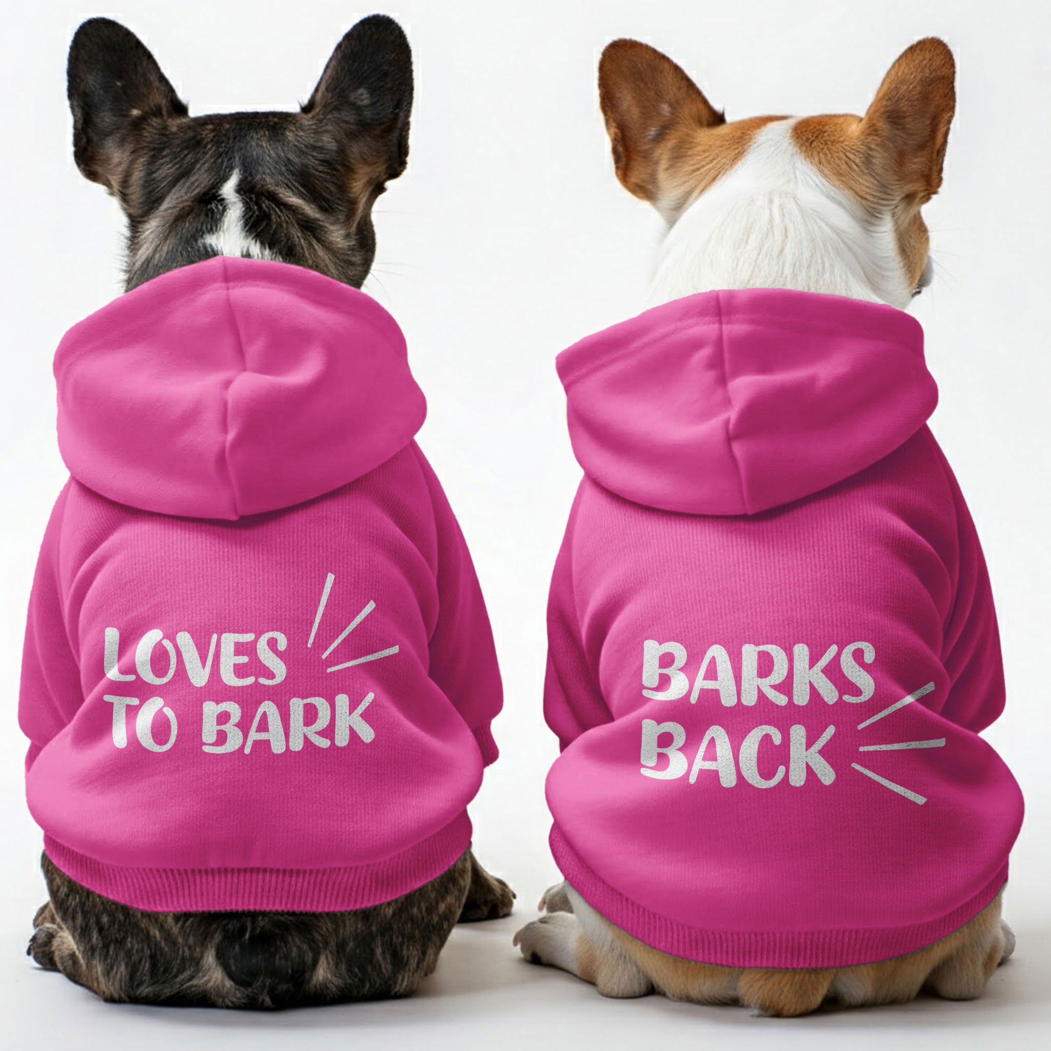 Loves French Bulldog Cozy Hoodie for Brachycephalic Dogs-fadou