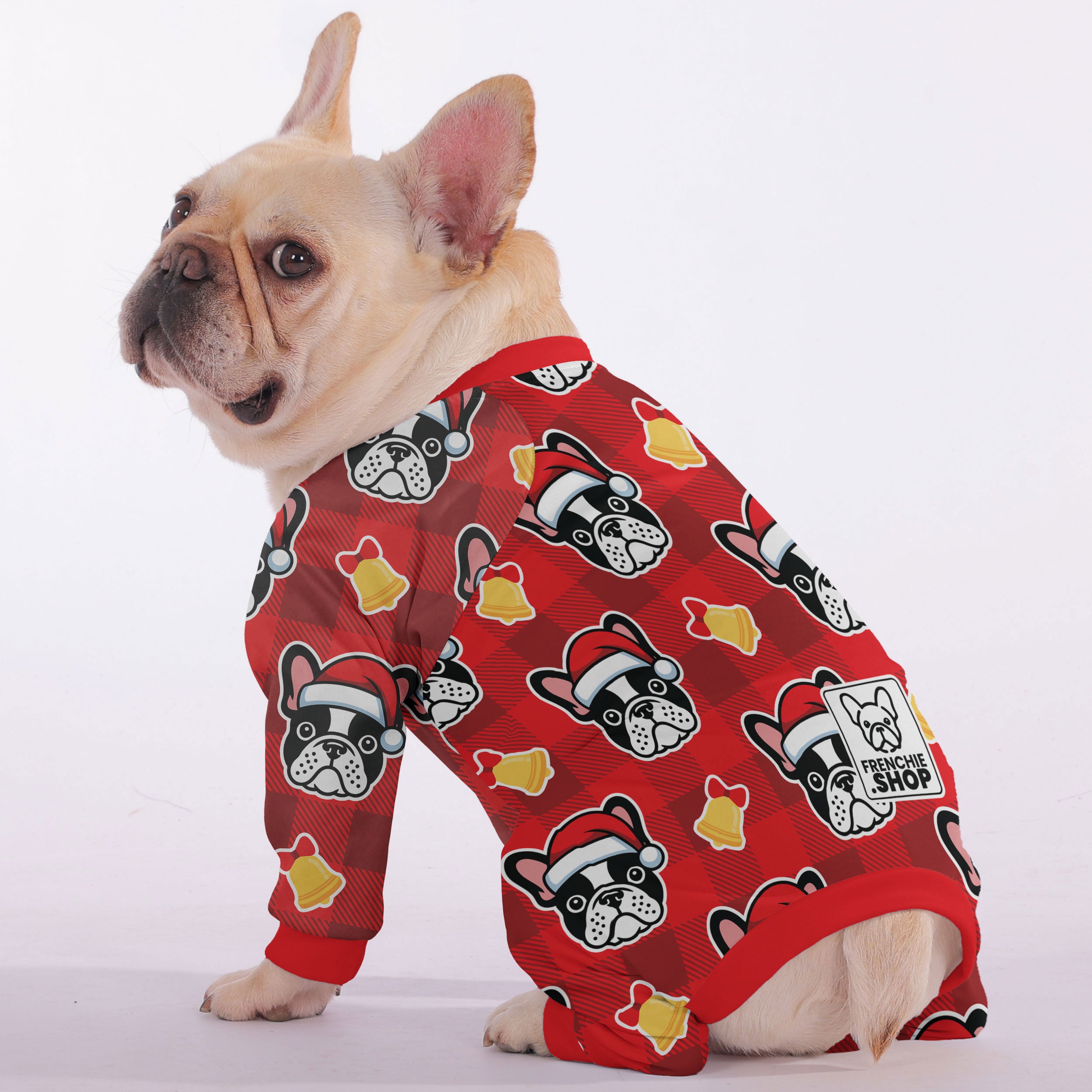 Bea French Bulldog Cotton Pajamas for Frenchie Enthusiasts-fadou