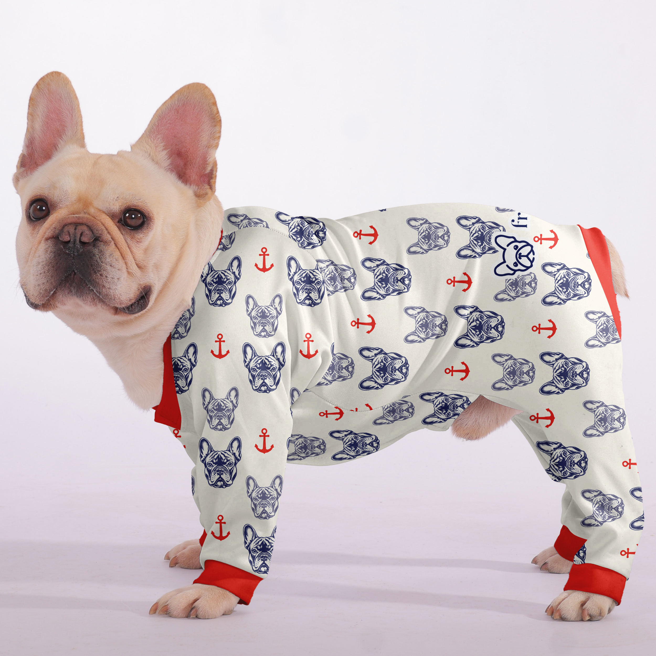French Bulldog Ultra-Soft Dog Pajamas for Outdoor Adventures-fadou