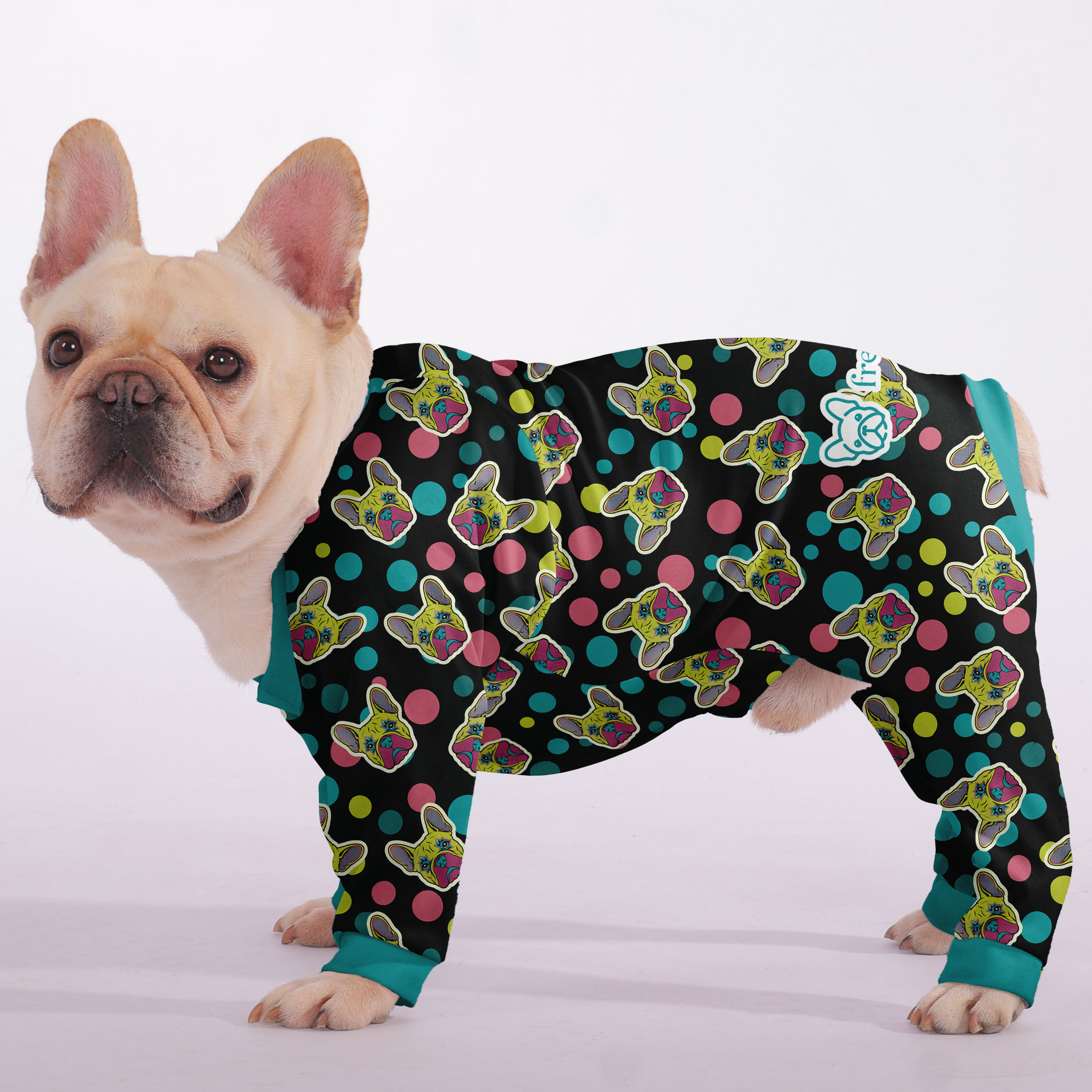 French Bulldog Ultra-Soft Dog Pajamas for Brachycephalic Dogs-fadou