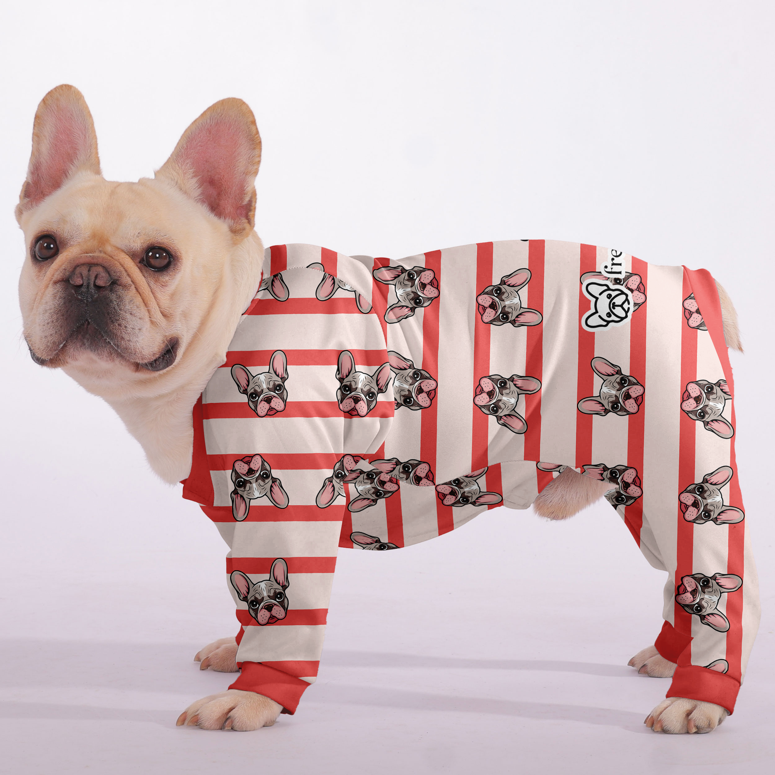 French Bulldog Stylish Cozy Loungewear for Travel Comfort-fadou