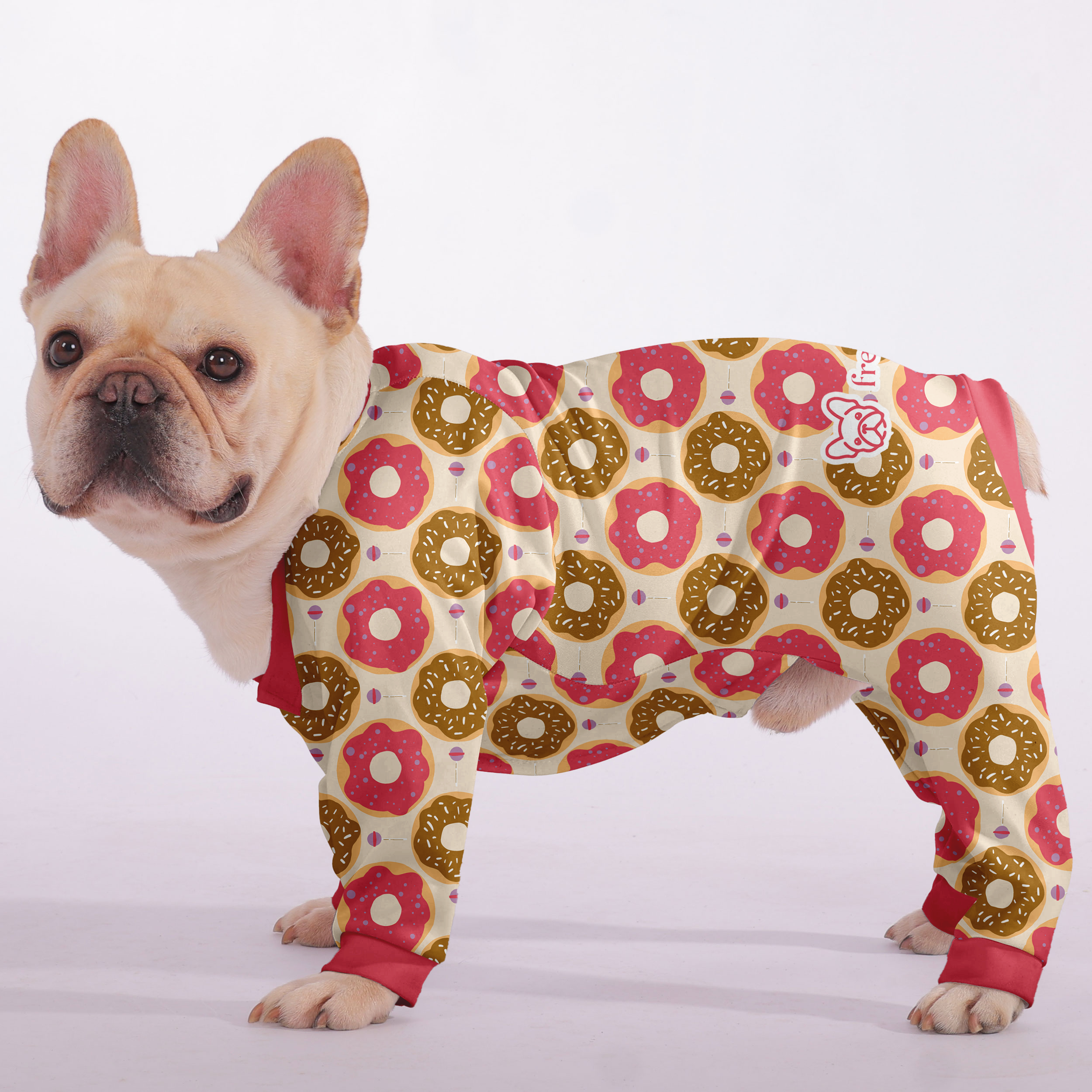 French Bulldog Cozy Pet Sleepwear for Training Sessions-fadou