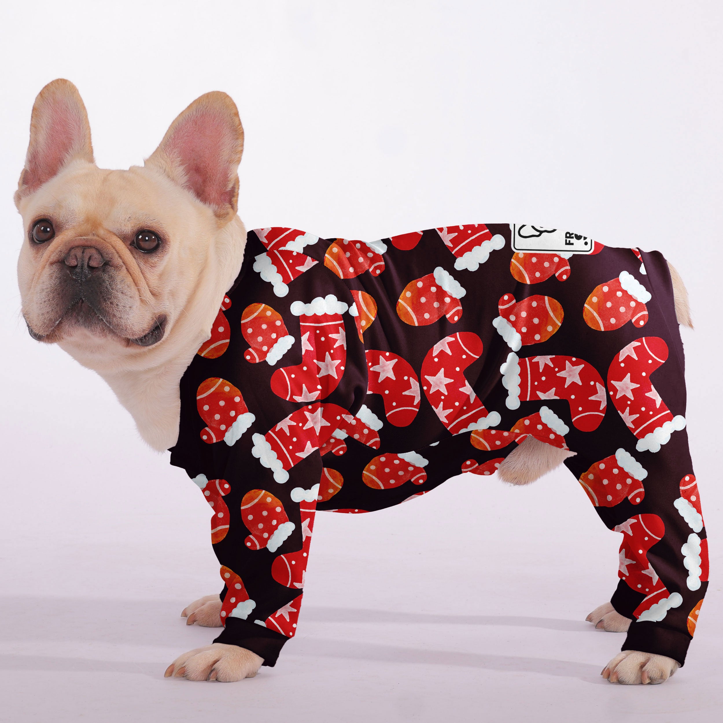 Chloe French Bulldog Cozy Loungewear for Travel Comfort-fadou
