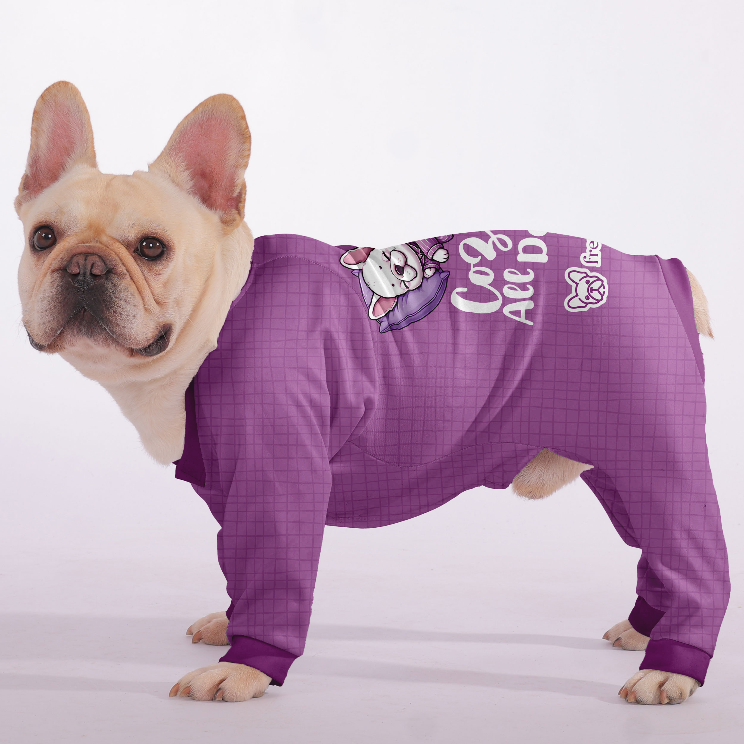 French Bulldog Ultra-Soft Cozy Loungewear for Daily Walks-fadou