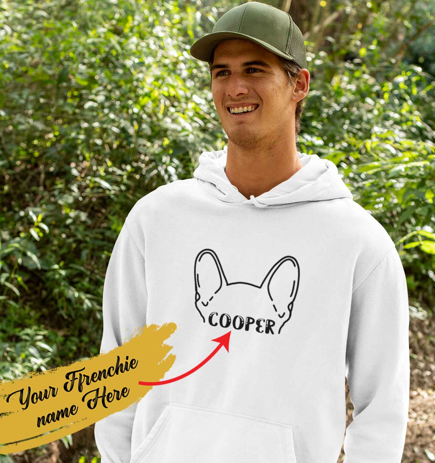 French Bulldog Personalized Pet Parent Pullover for Frenchie Enthusiasts-fadou