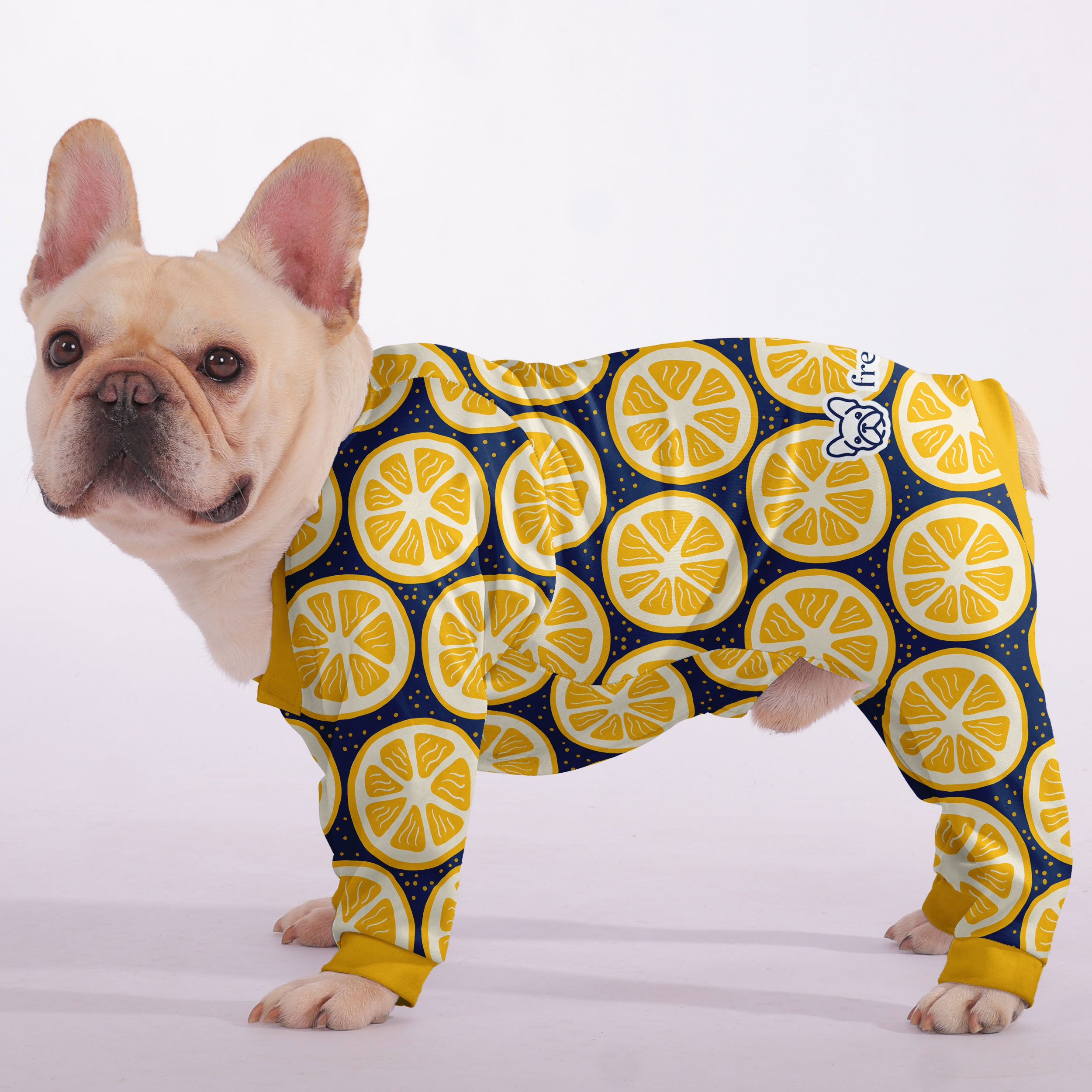 Tanya French Bulldog Pet Sleepwear for Flat-Face Breeds-fadou