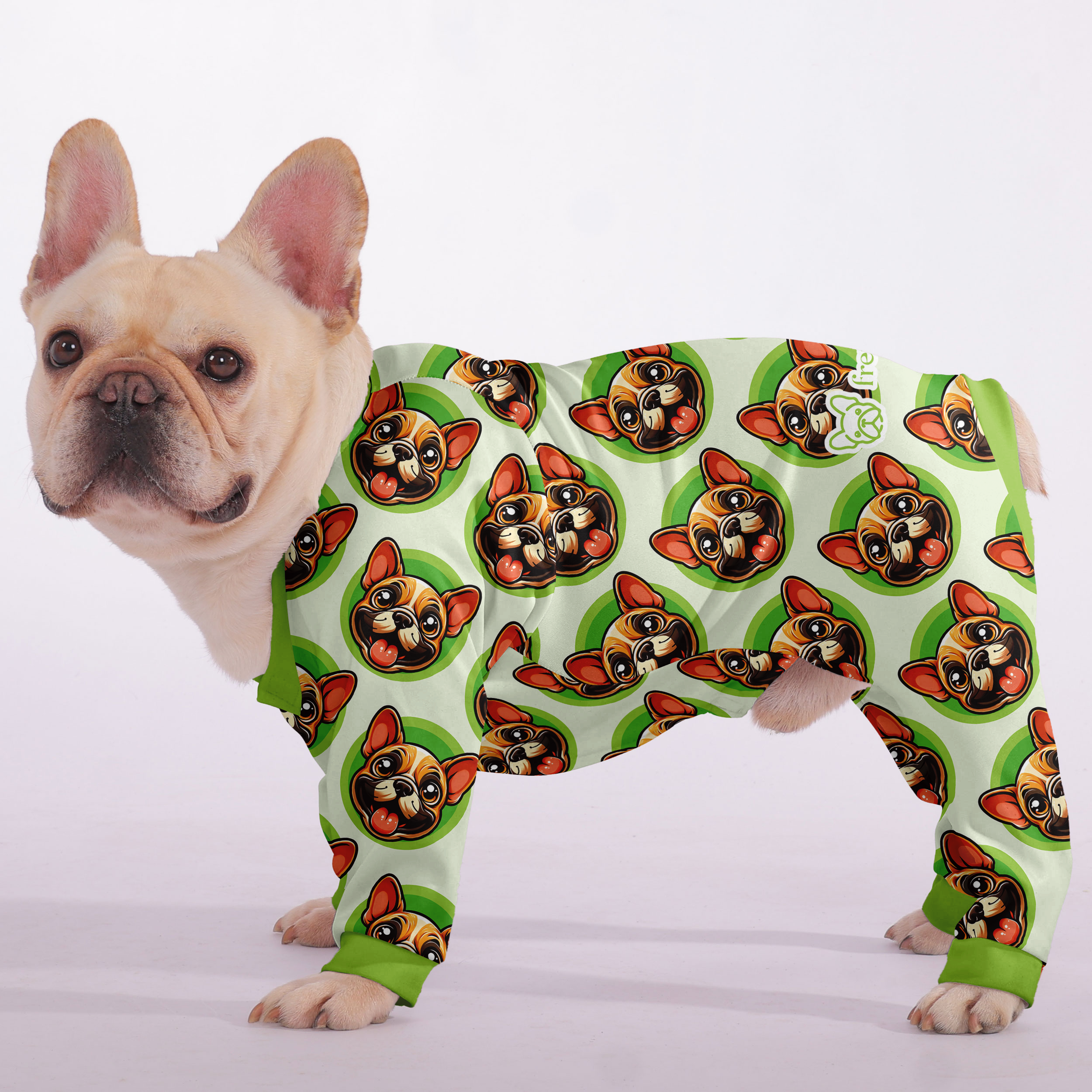 French Bulldog Stylish Dog Pajamas for Training Sessions-fadou