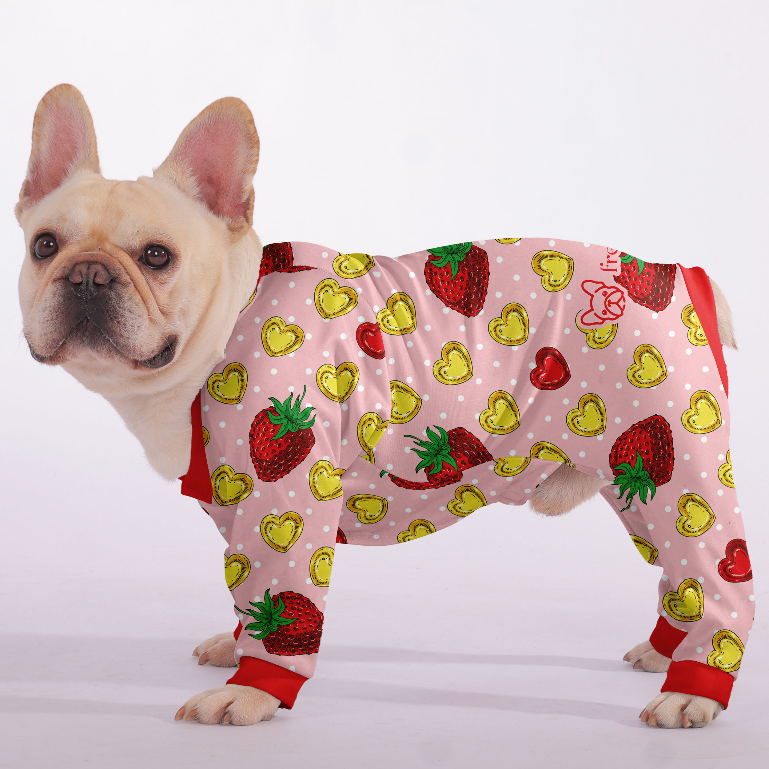 French Bulldog Ultra-Soft Night Outfit for Brachycephalic Dogs-fadou