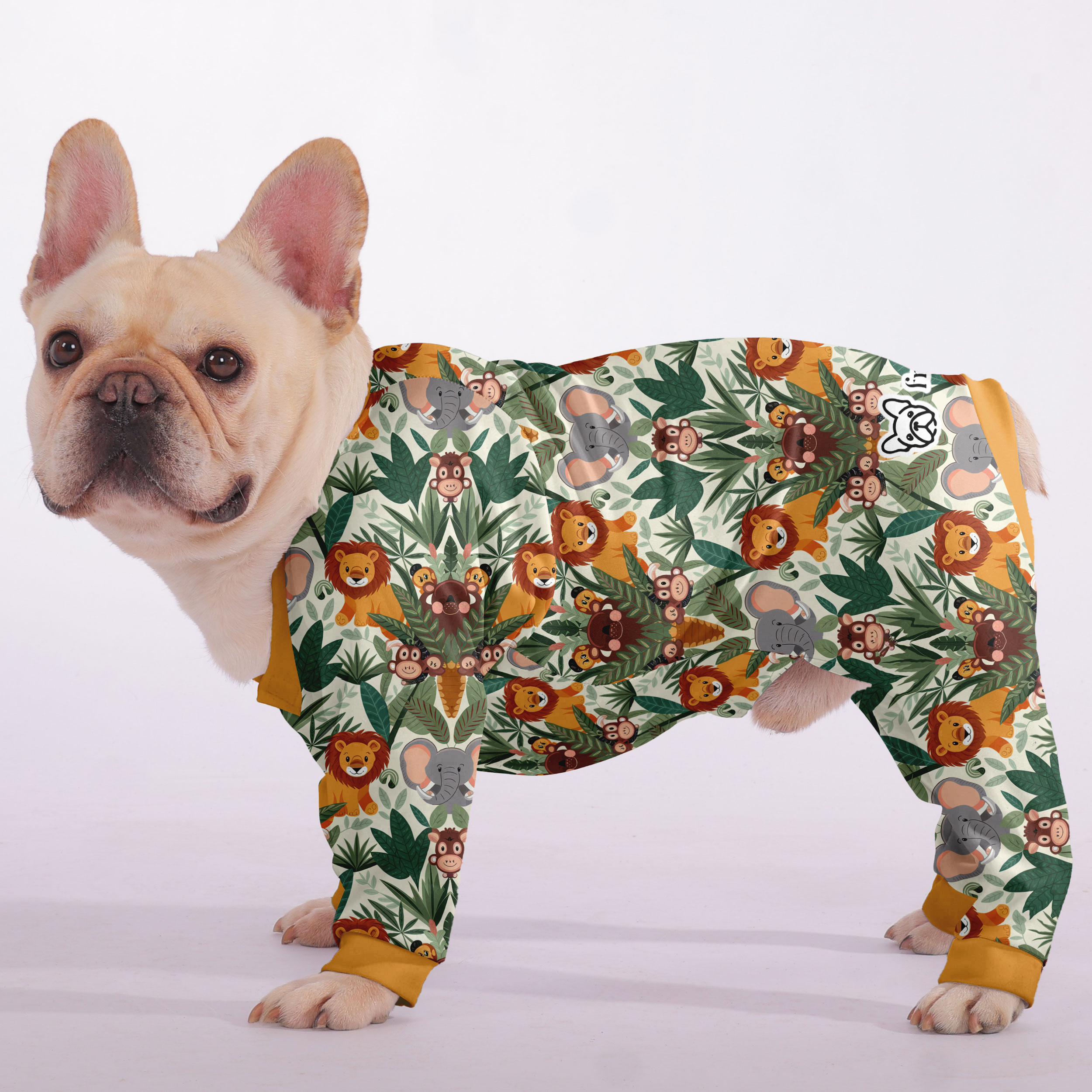 French Bulldog Stylish Cozy Loungewear for Small Breeds-fadou