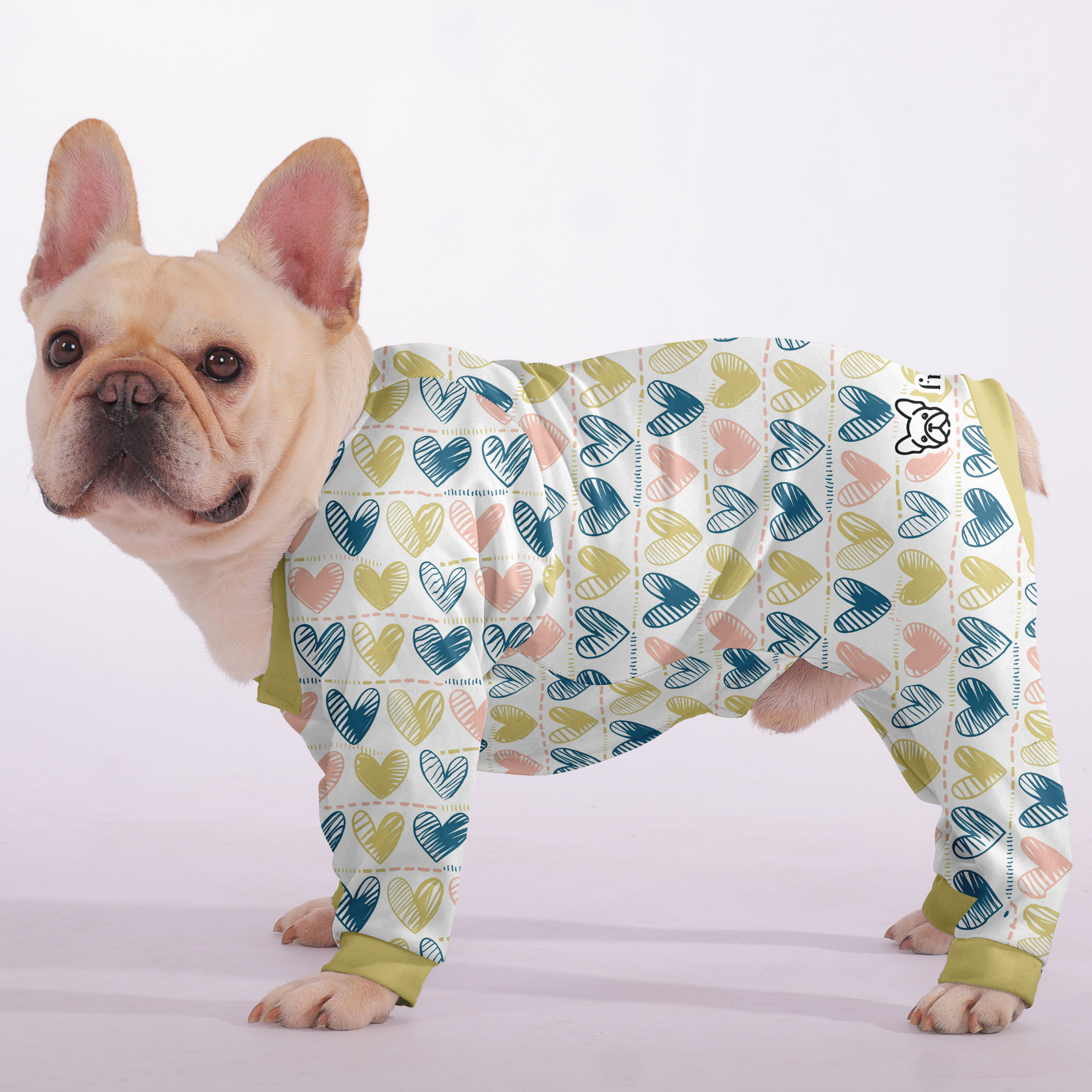 French Bulldog Ultra-Soft Cozy Loungewear for Travel Comfort-fadou