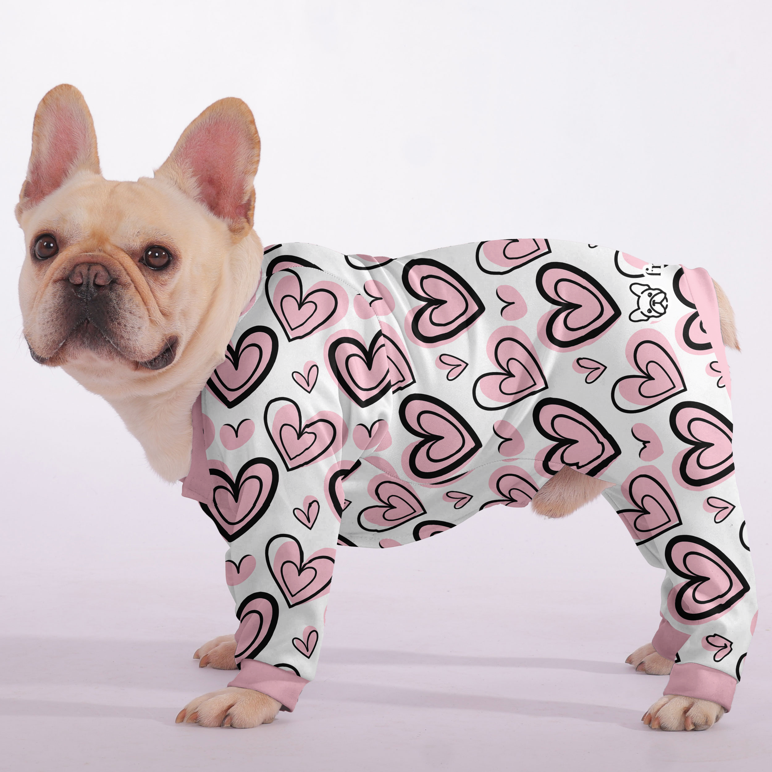 French Bulldog Ultra-Soft Night Outfit for Training Sessions-fadou