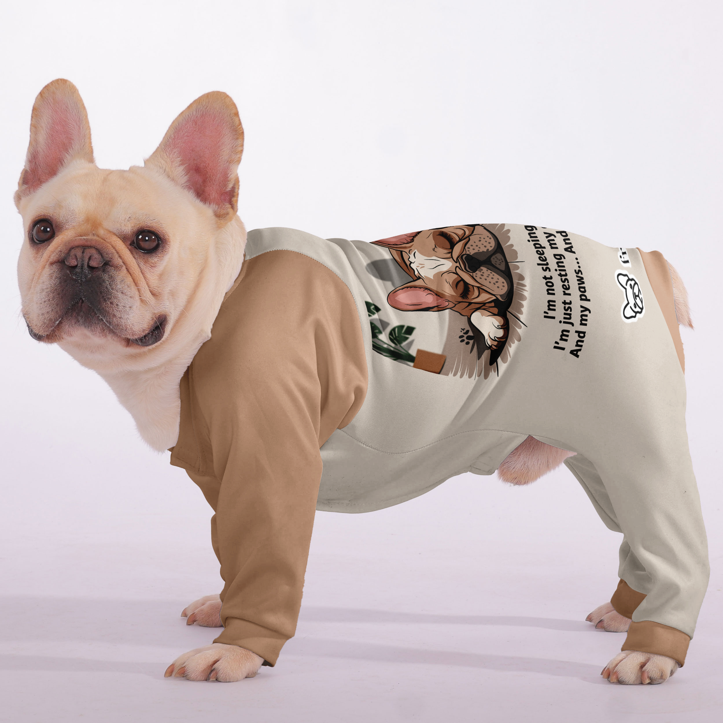 French Bulldog Ultra-Soft Dog Pajamas for French Bulldogs-fadou