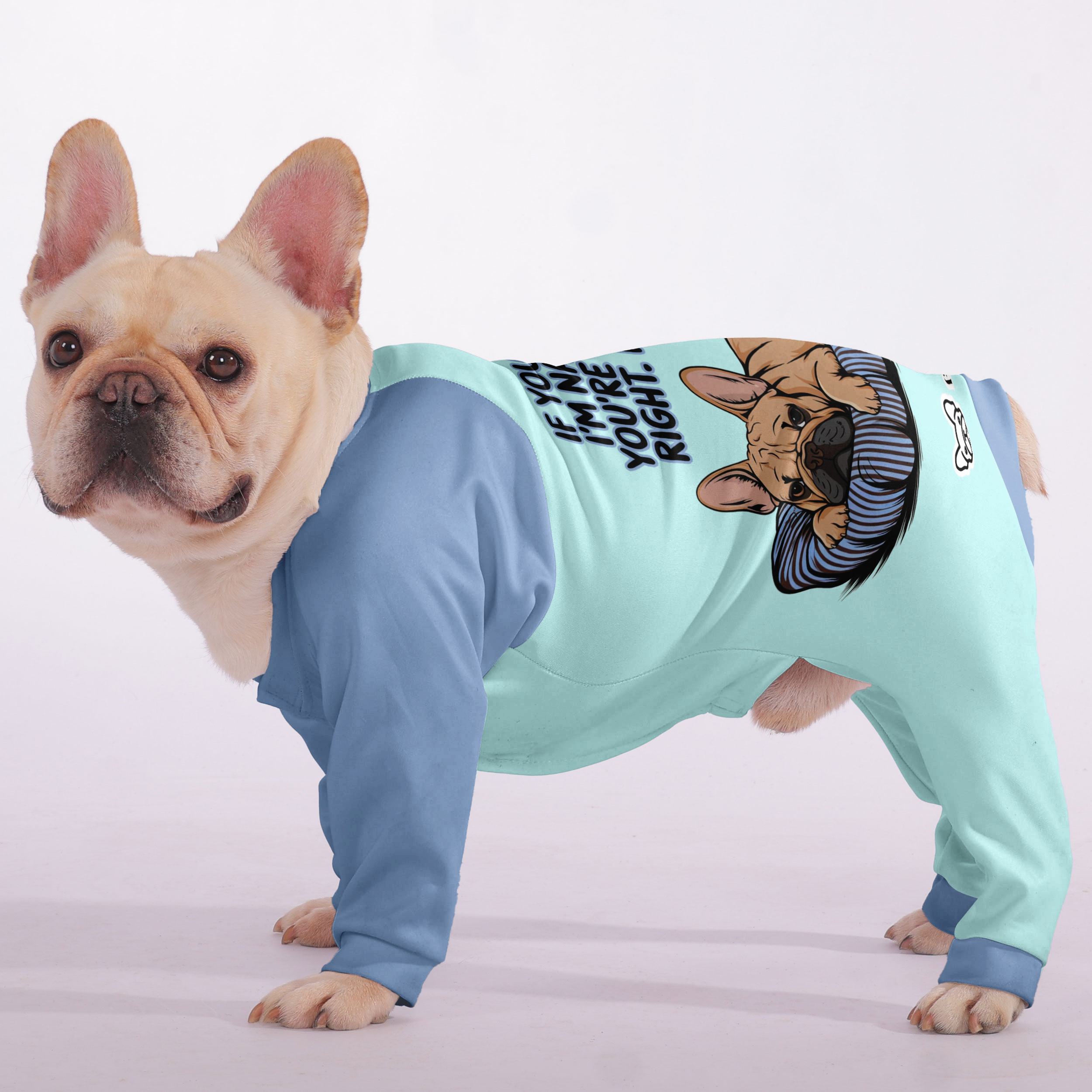 French Bulldog Ultra-Soft Cozy Loungewear for Cozy Nights-fadou