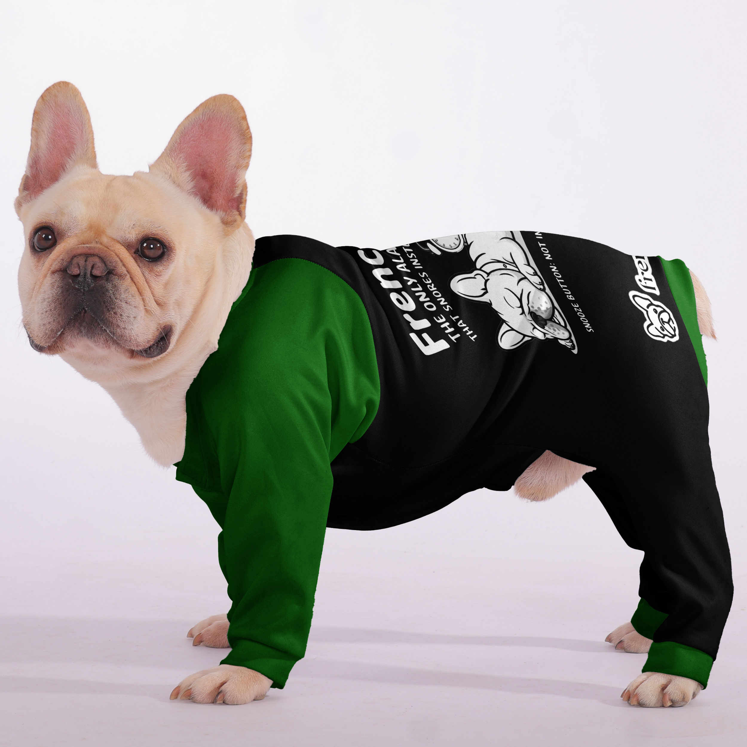 French Bulldog Stylish Night Outfit for Training Sessions-fadou