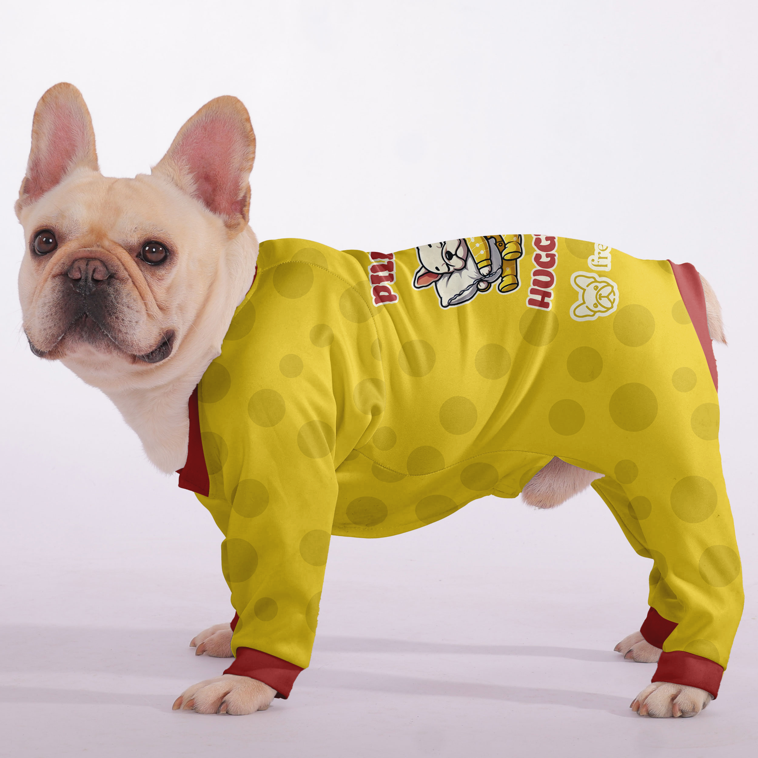 Pillow French Bulldog Dog Pajamas for Outdoor Adventures-fadou