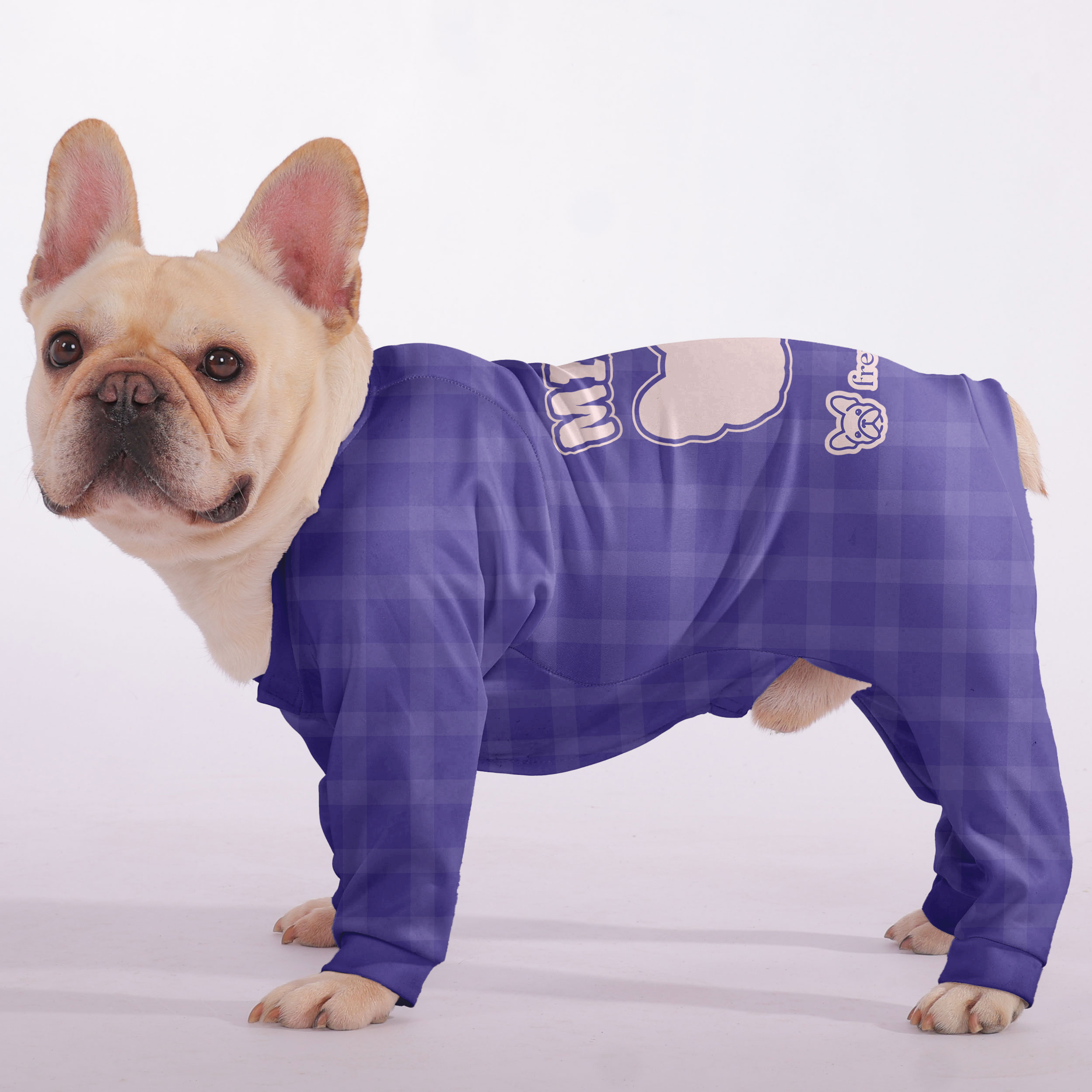French Bulldog Ultra-Soft Pet Sleepwear for Cozy Nights-fadou