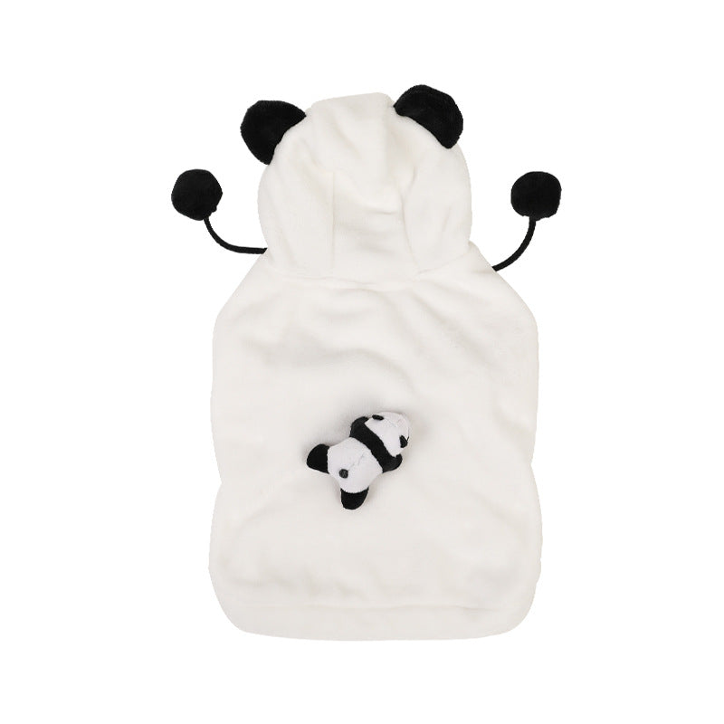 French Bulldog Winter Fleece Hoodie for Short-Nosed Dogs-fadou