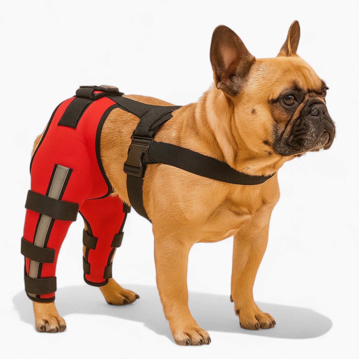 PawGuard Frenchie Knee Leg Braces – Joint Support for Dog Lovers and-fadou