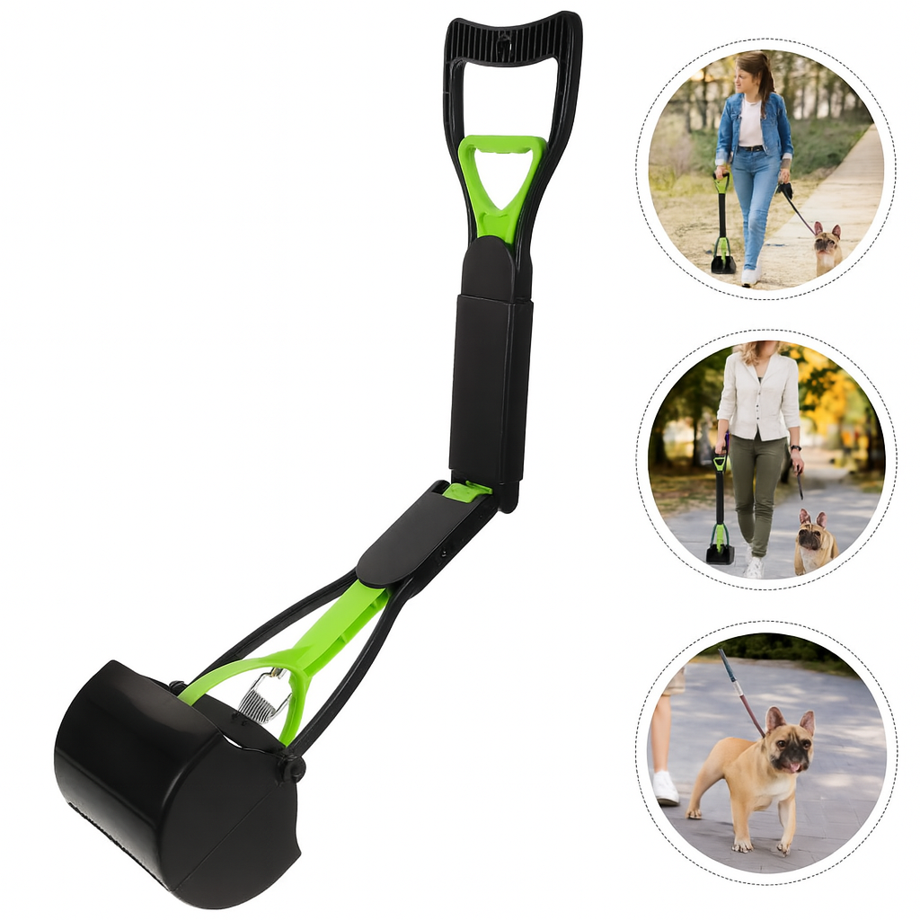 PawScooper French Bulldog Pooper Scooper for Travel Comfort-fadou