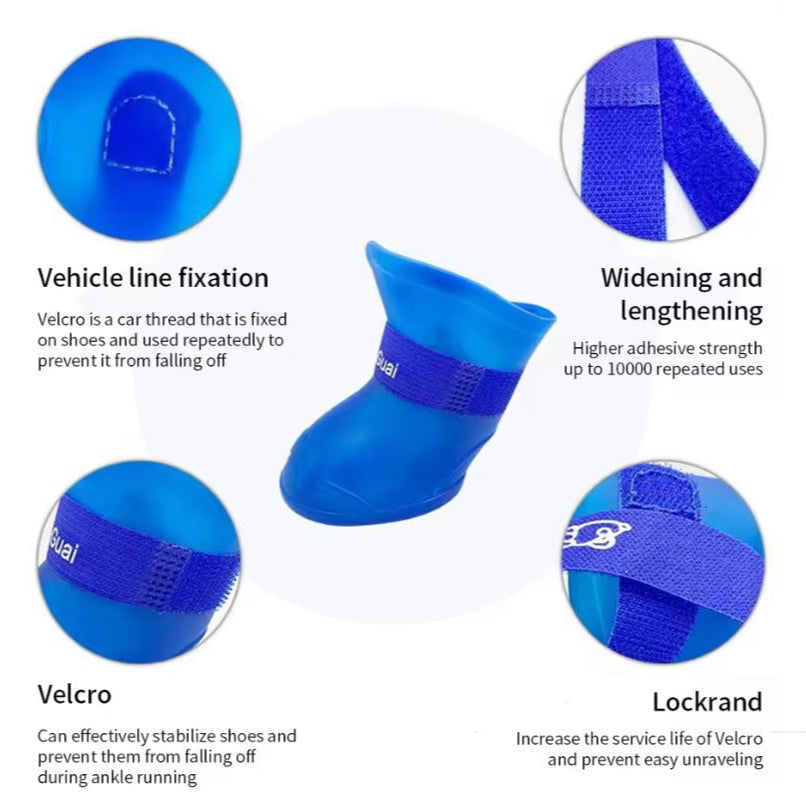 Dog Waterproof Protective Booties for Training Sessions-fadou