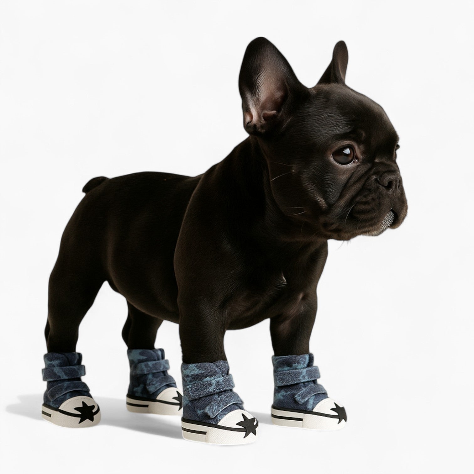 French Bulldog Casual Paw Footwear for Training Sessions-fadou