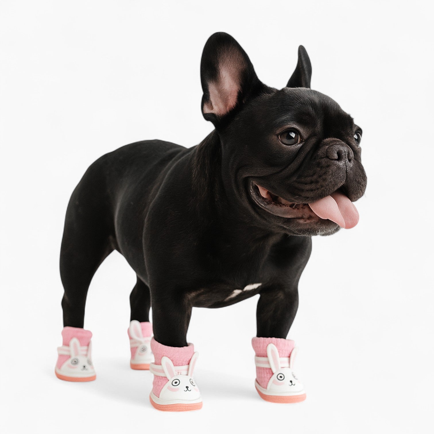French Bulldog Cute Protective Booties for Short-Nosed Dogs-fadou