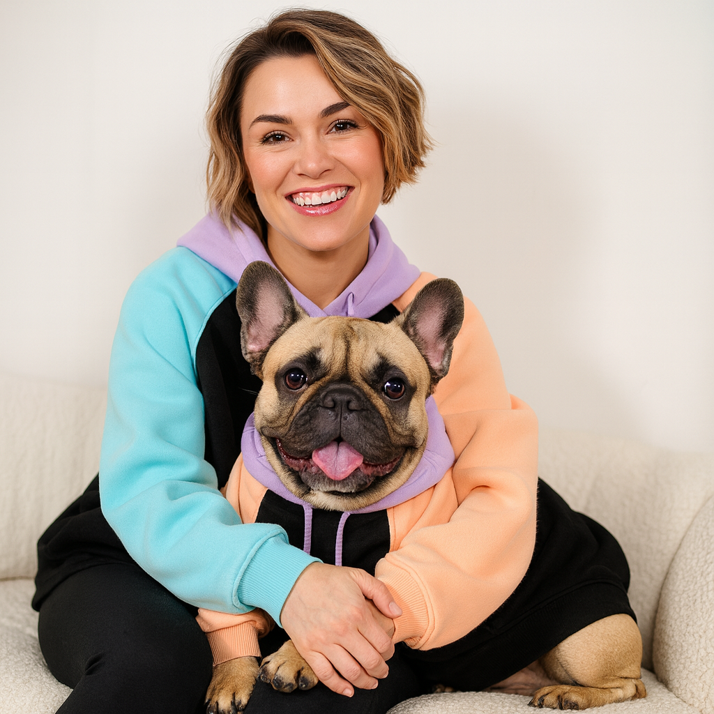 French Bulldog Soft Pet Sweatshirt for Brachycephalic Dogs-fadou