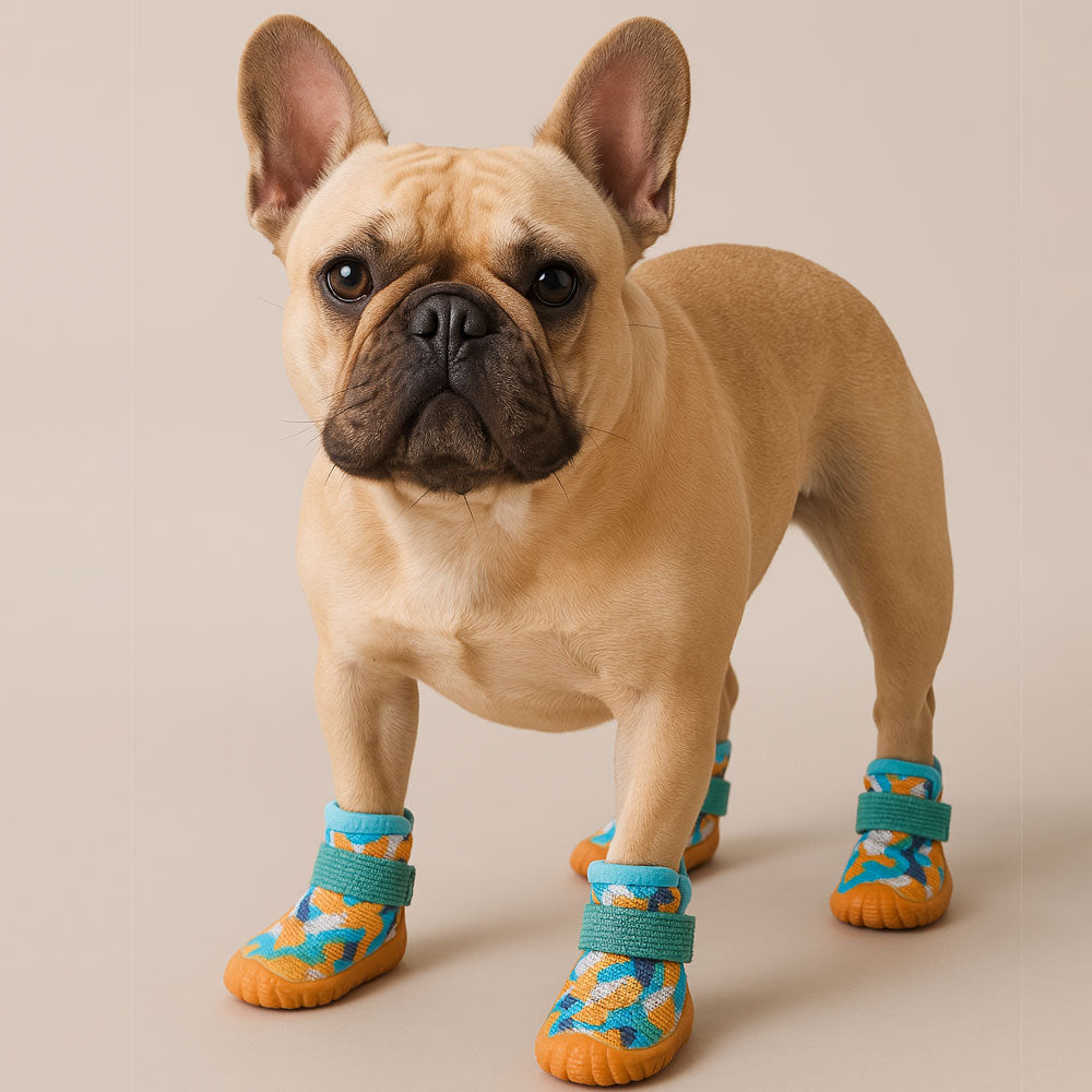 French Bulldog Breathable Pet Shoes for Brachycephalic Dogs-fadou