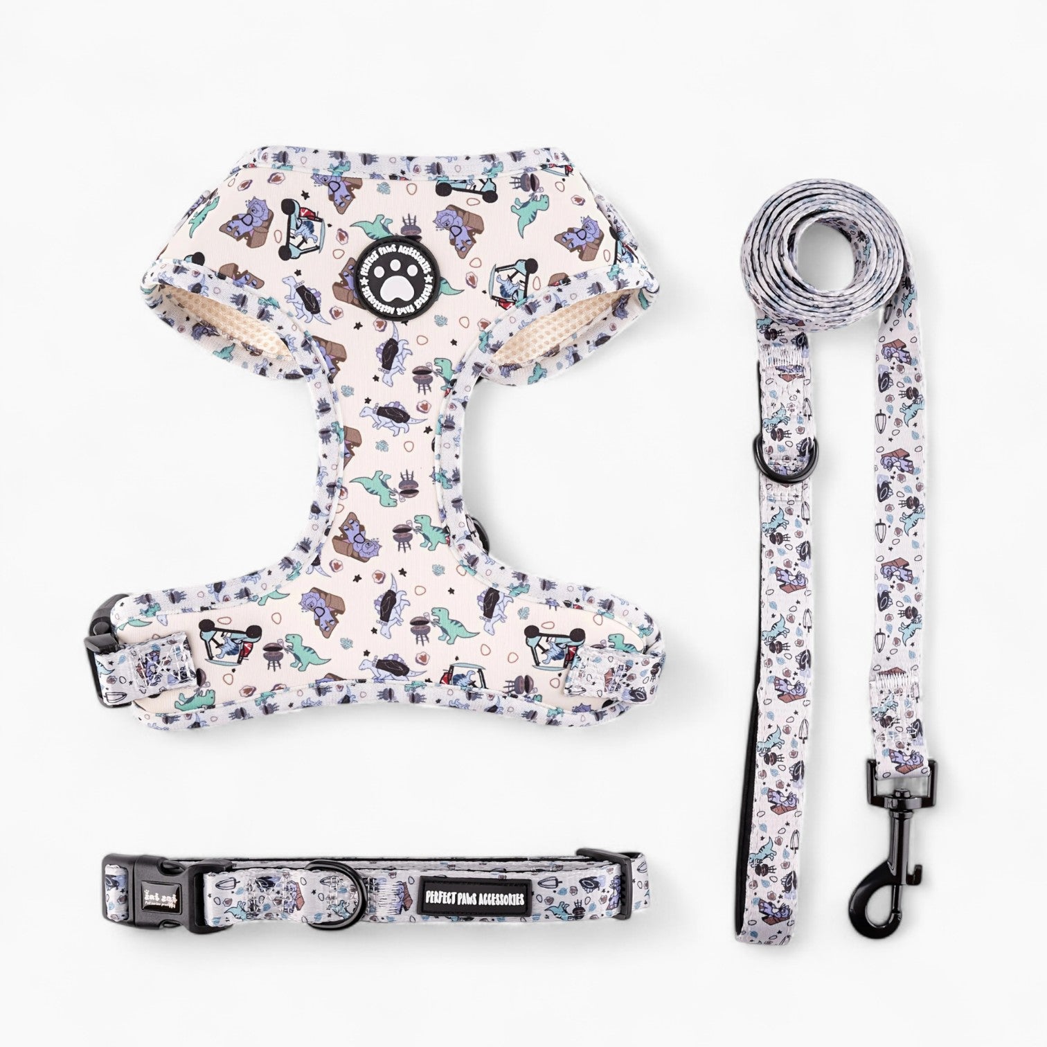Pawzora French Bulldog Walking Harness for Flat-Face Breeds-fadou