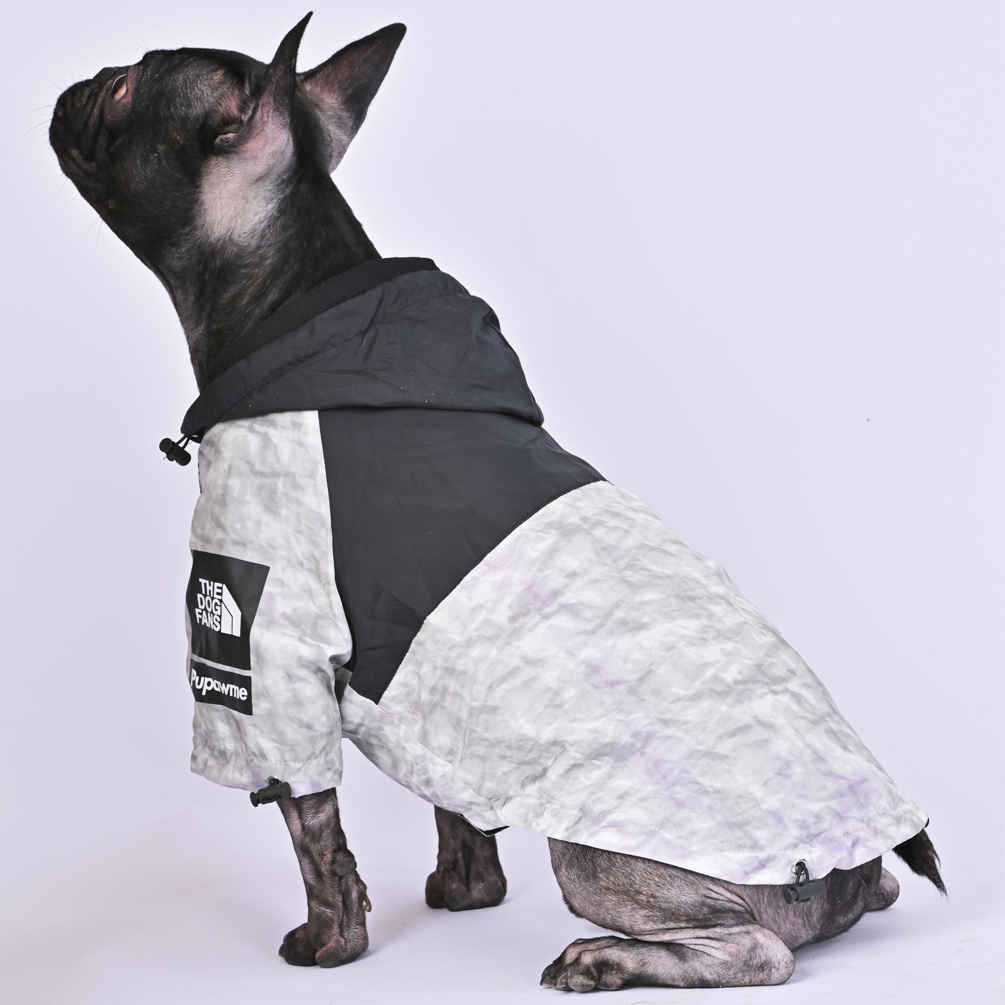 French Bulldog Trendy Waterproof Coat for Travel Comfort-fadou