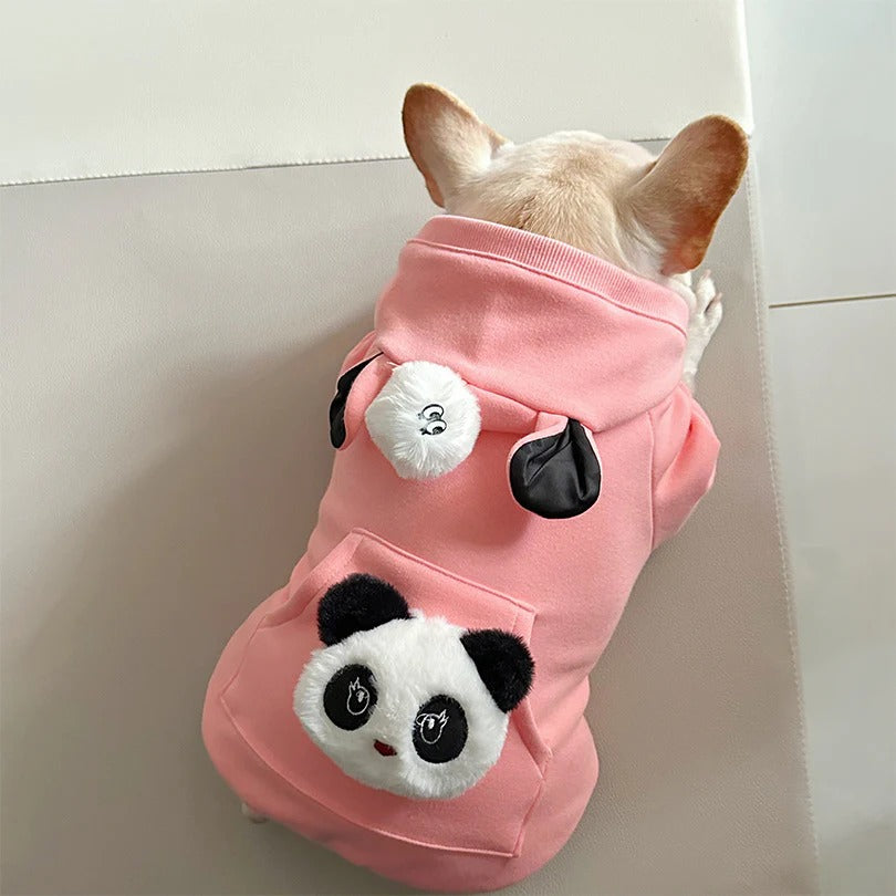 French Bulldog Warm Pet Sweatshirt for Outdoor Adventures-fadou