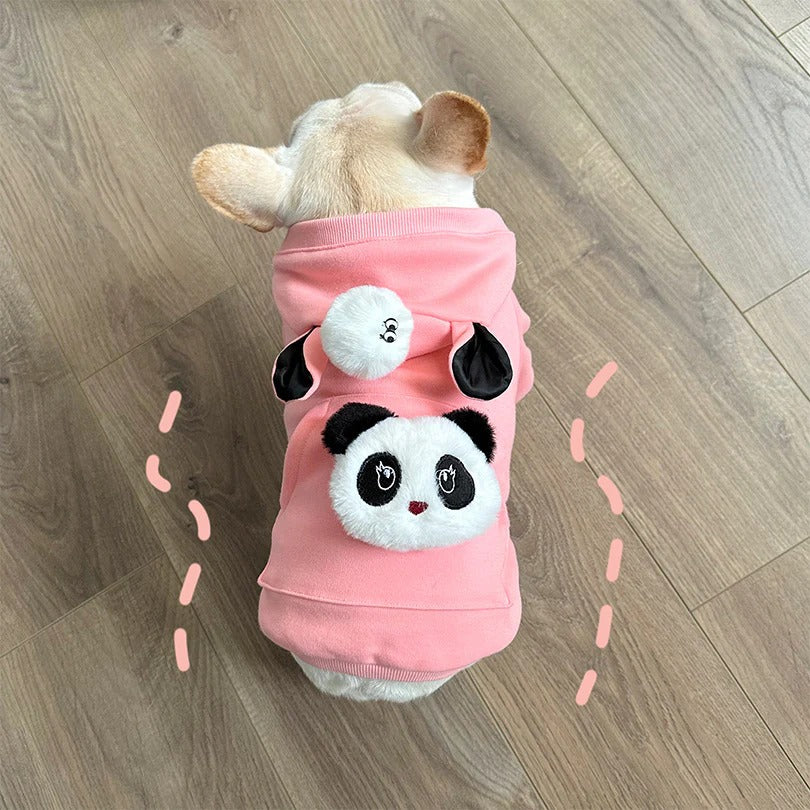 French Bulldog Warm Pet Sweatshirt for Outdoor Adventures-fadou