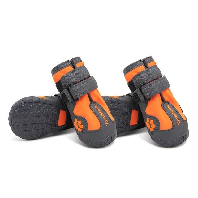 PupLuxe Frenchie Booties with Reflective Straps for Everyday Wear-fadou