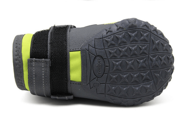 PupLuxe Frenchie Booties with Reflective Straps for Everyday Wear-fadou