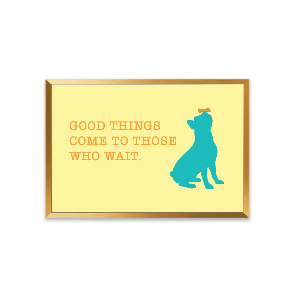 Good French Bulldog Decorative Canvas for Frenchie Fans-fadou