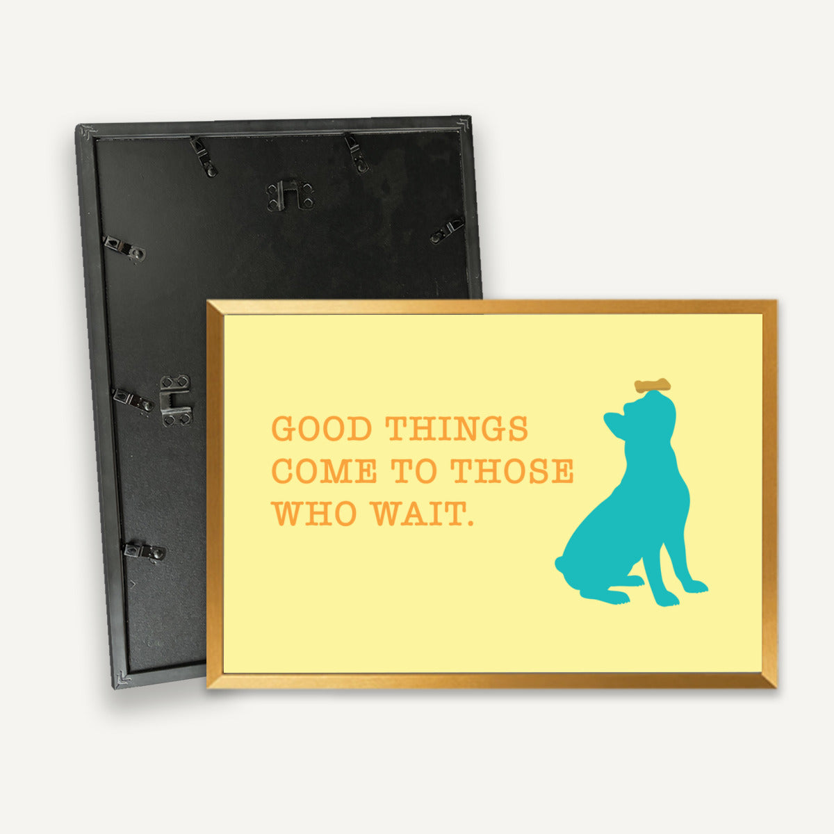 Good French Bulldog Decorative Canvas for Frenchie Fans-fadou