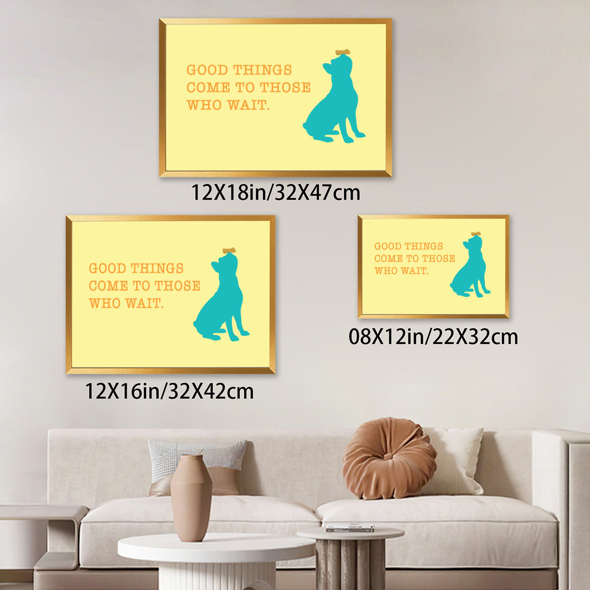 Good French Bulldog Decorative Canvas for Frenchie Fans-fadou