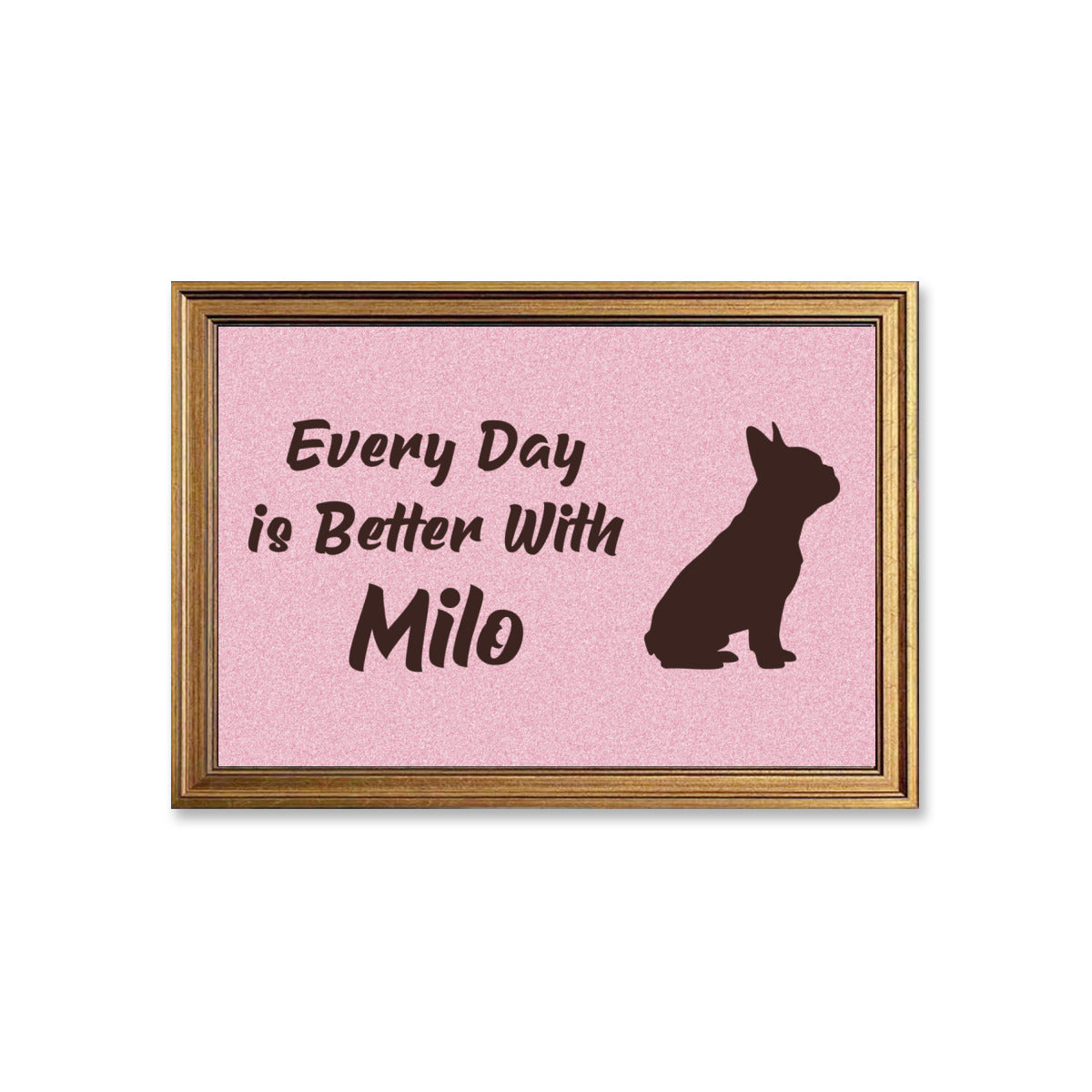 French Bulldog Personalized Decorative Canvas for Dog Lovers-fadou