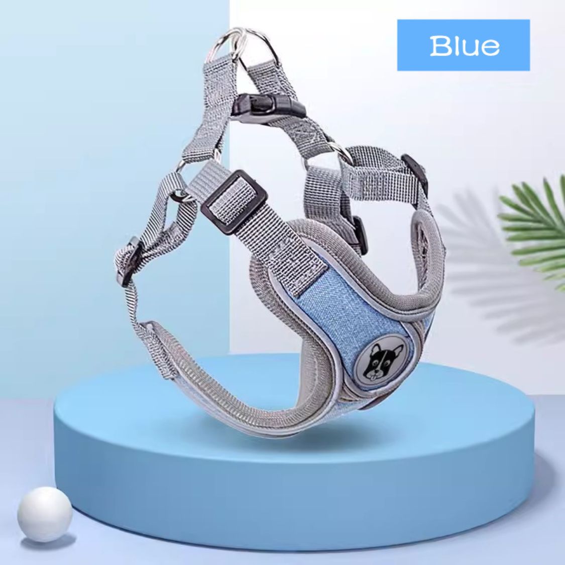 Reflective Adjustable Walking Harness for Outdoor Adventures-fadou