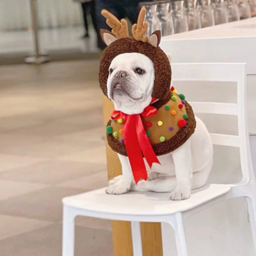 French Bulldog Plush Sun Headwear for Outdoor Adventures-fadou