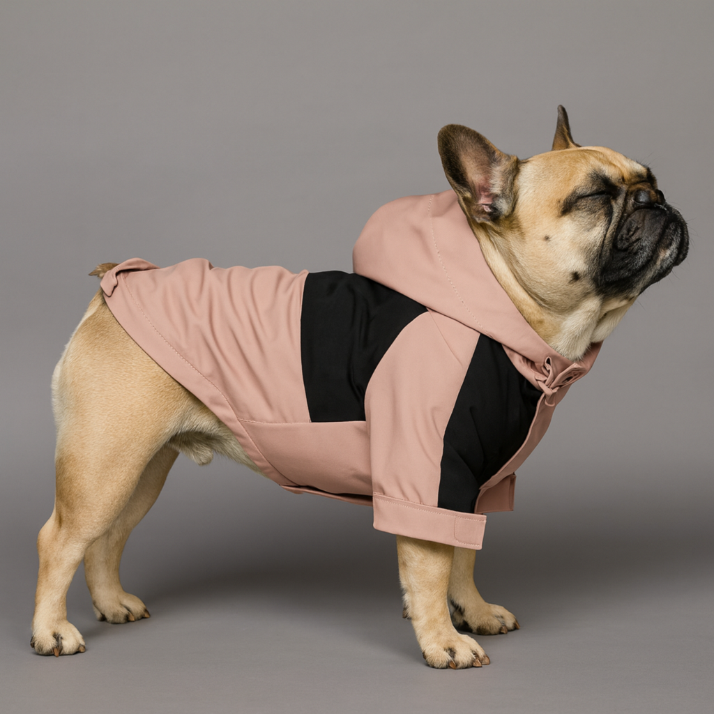 French Bulldog Waterproof Weather Shield for Short-Nosed Dogs-fadou