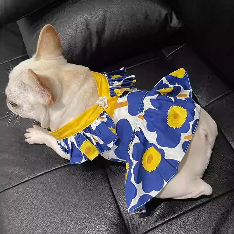 French Bulldog Lightweight Festive Costume for Short-Nosed Dogs-fadou